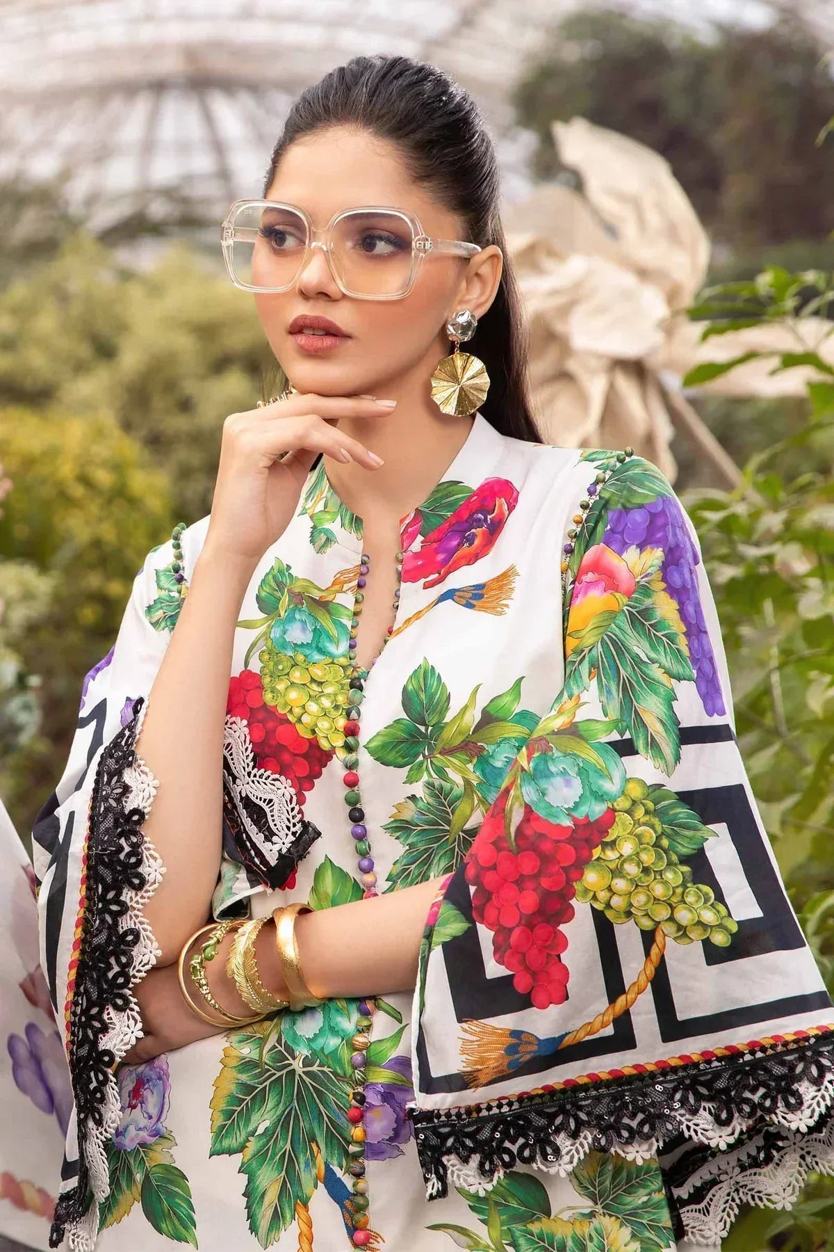 Maria B | M Prints Spring 24 | MPT-2108-A - by - Libasekhas UK - Registered Vendor of : Maria B - 100% Original Designer Dresss