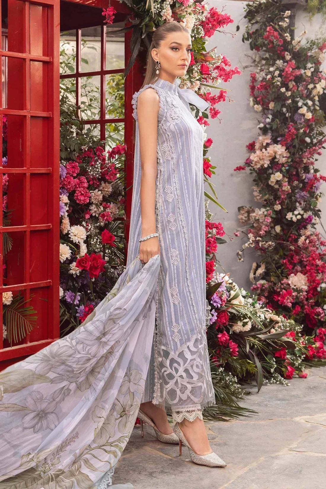Maria B | M Prints Spring 24 | MPT-2109-A - by - Libasekhas UK - Registered Vendor of : Maria B - 100% Original Designer Dresss