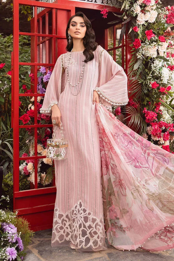 Maria B | M Prints Spring 24 | MPT-2109-B - by - Libasekhas UK - Registered Vendor of : Maria B - 100% Original Designer Dresss