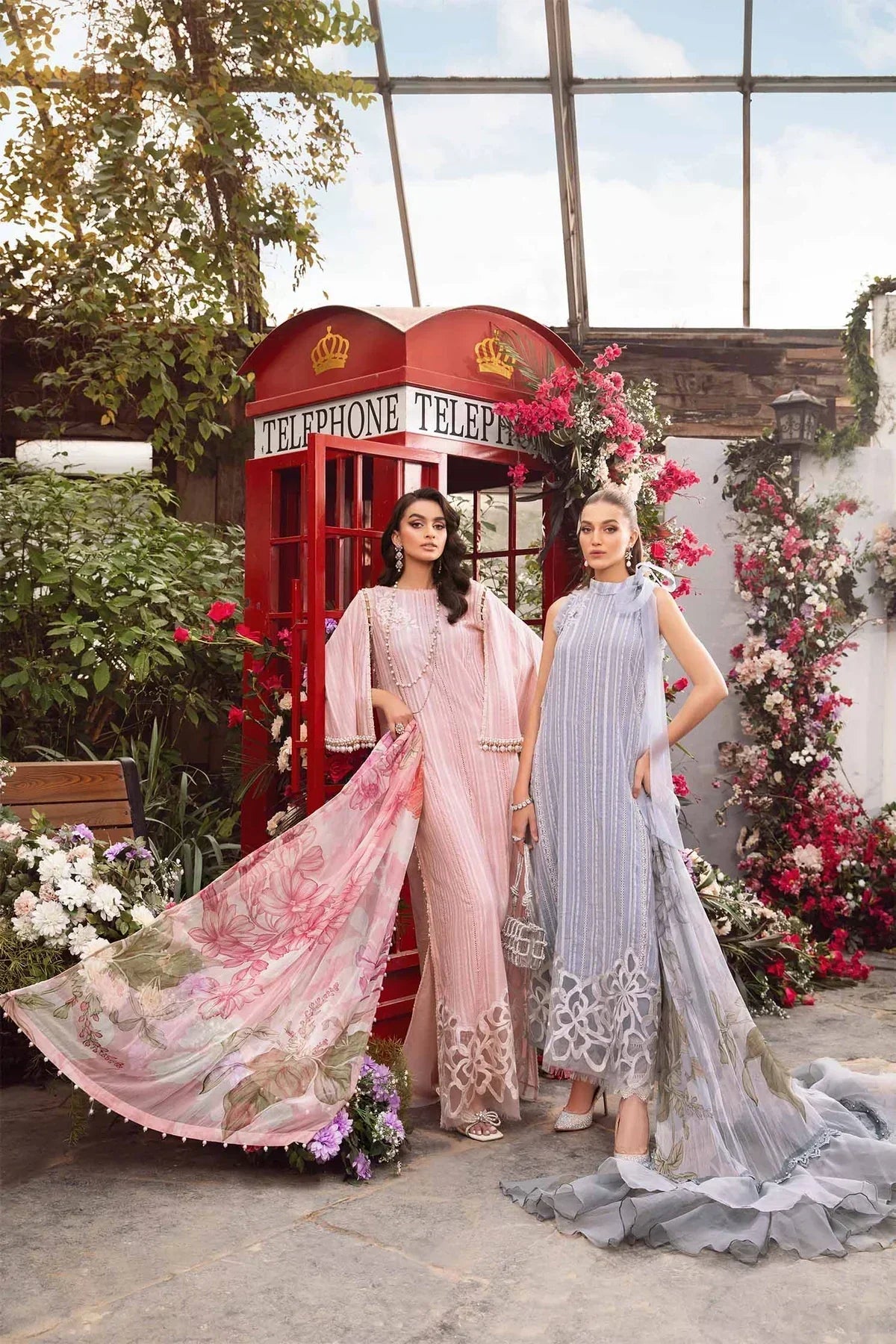 Maria B | M Prints Spring 24 | MPT-2109-A - by - Libasekhas UK - Registered Vendor of : Maria B - 100% Original Designer Dresss