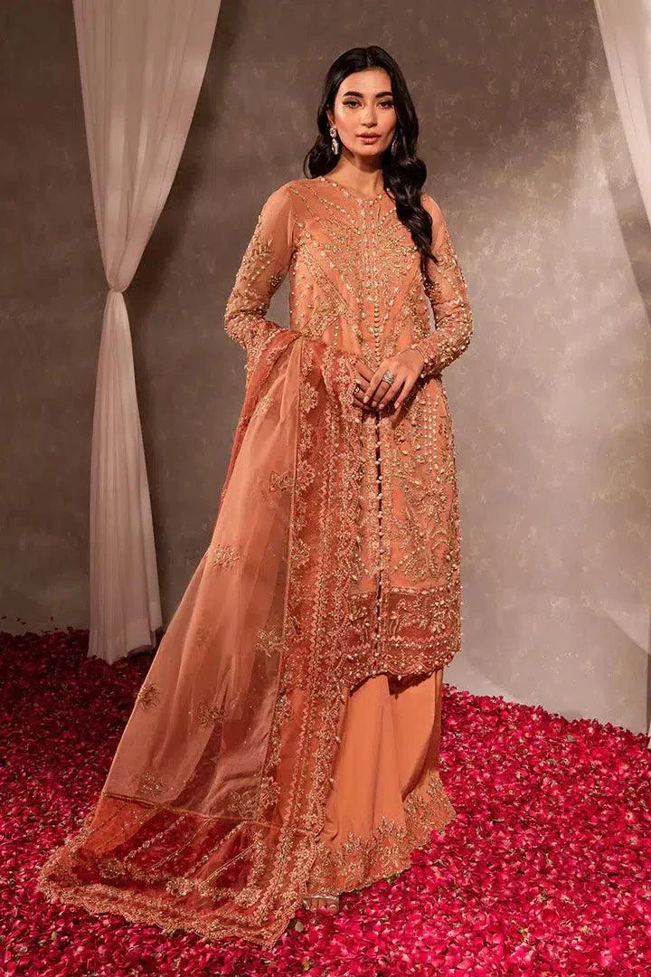 Maria Osama Khan | Dastaan Festive Formals 23 | Aarzoo - by - Libasekhas UK - Registered Vendor of : Maria Osama Khan - 100% Original Designer Dresss