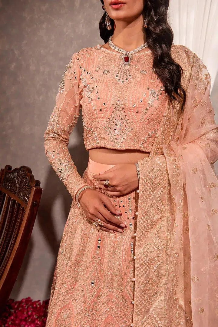 Maria Osama Khan | Dastaan Festive Formals 23 | Roshan - by - Libasekhas UK - Registered Vendor of : Maria Osama Khan - 100% Original Designer Dresss