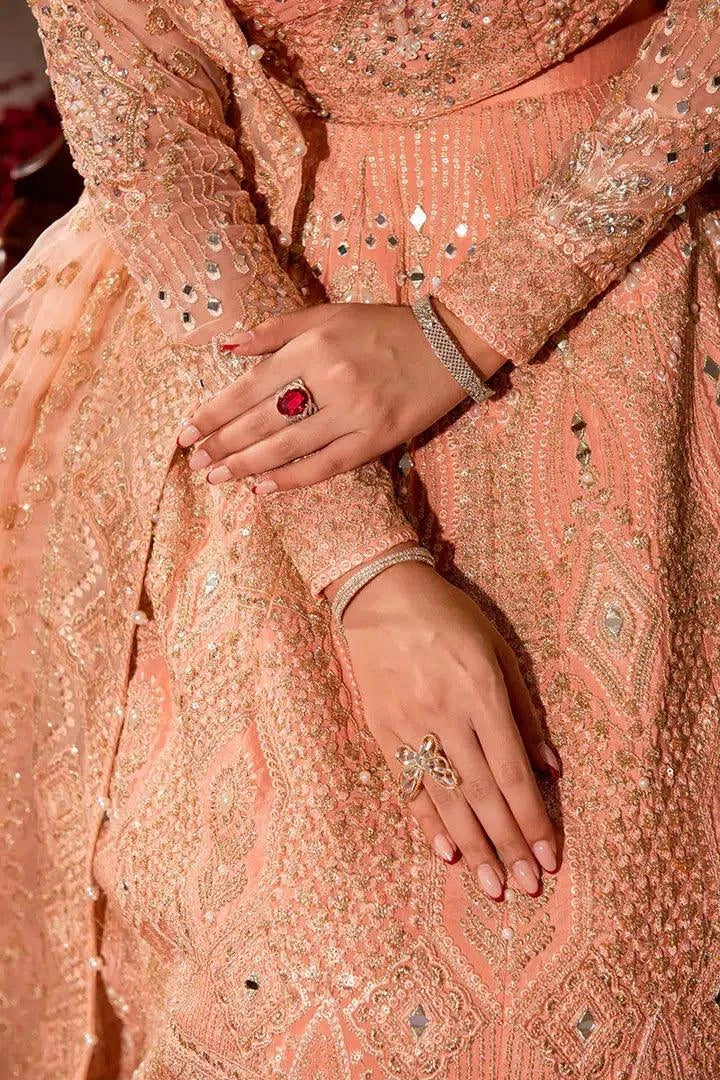 Maria Osama Khan | Dastaan Festive Formals 23 | Roshan - by - Libasekhas UK - Registered Vendor of : Maria Osama Khan - 100% Original Designer Dresss