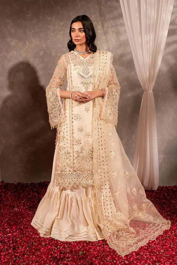 Maria Osama Khan | Dastaan Festive Formals 23 | Hoor - by - Libasekhas UK - Registered Vendor of : Maria Osama Khan - 100% Original Designer Dresss