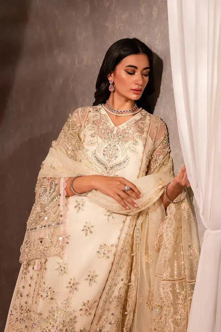 Maria Osama Khan | Dastaan Festive Formals 23 | Hoor - by - Libasekhas UK - Registered Vendor of : Maria Osama Khan - 100% Original Designer Dresss