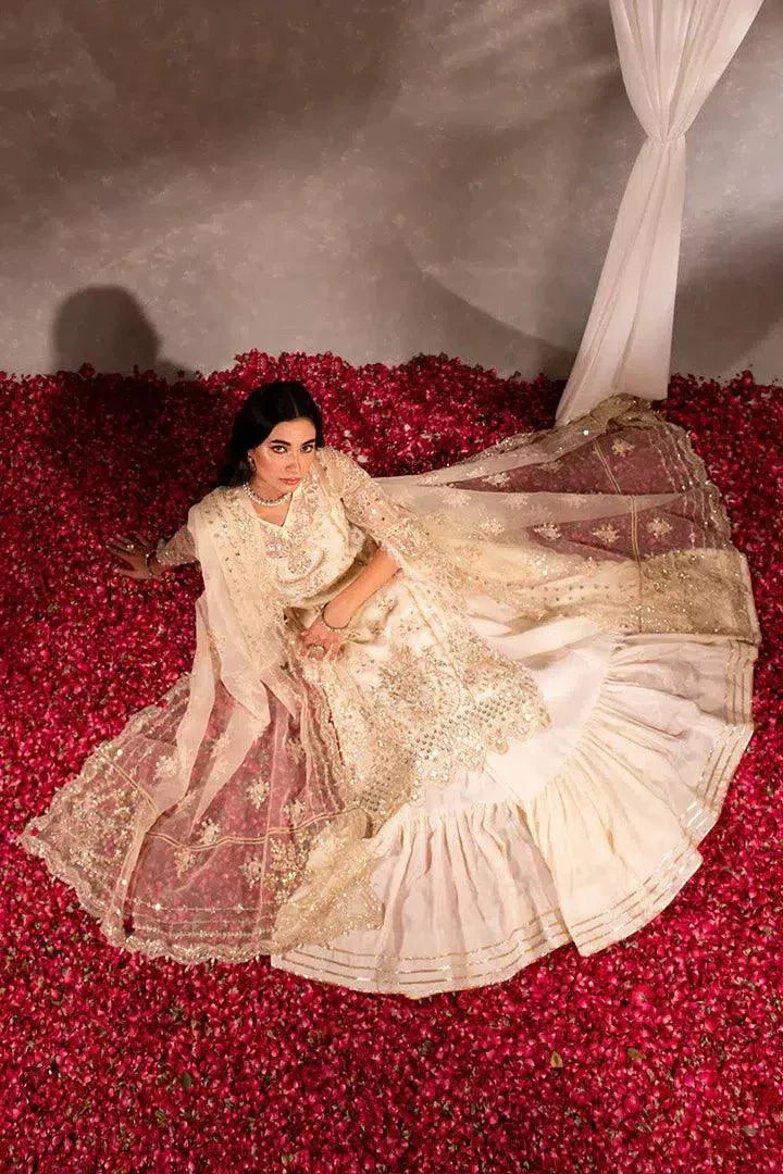Maria Osama Khan | Dastaan Festive Formals 23 | Hoor - by - Libasekhas UK - Registered Vendor of : Maria Osama Khan - 100% Original Designer Dresss