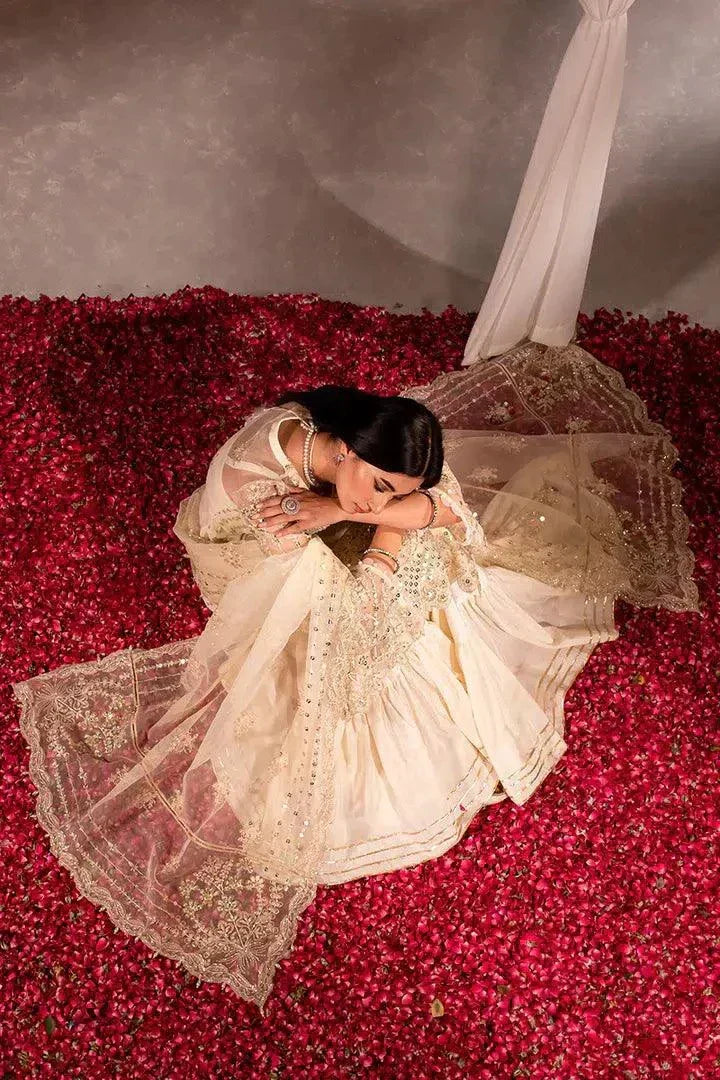 Maria Osama Khan | Dastaan Festive Formals 23 | Hoor - by - Libasekhas UK - Registered Vendor of : Maria Osama Khan - 100% Original Designer Dresss