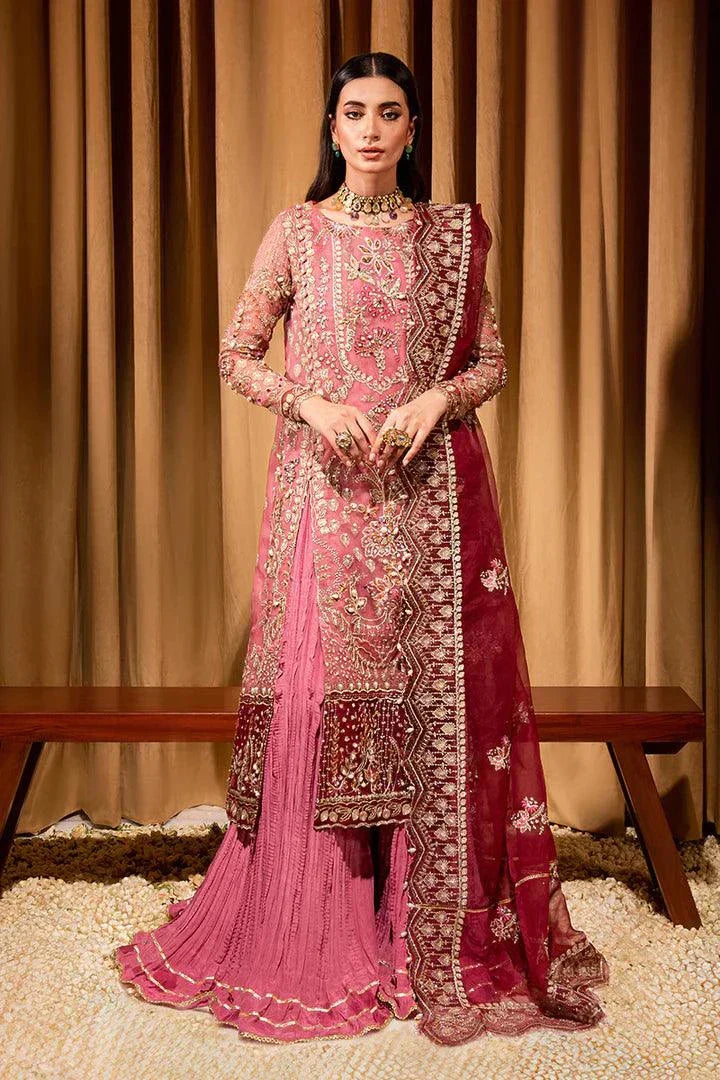 Maria Osama Khan | Dastaan Festive Formals 23 | Zari - by - Libasekhas UK - Registered Vendor of : Maria Osama Khan - 100% Original Designer Dresss