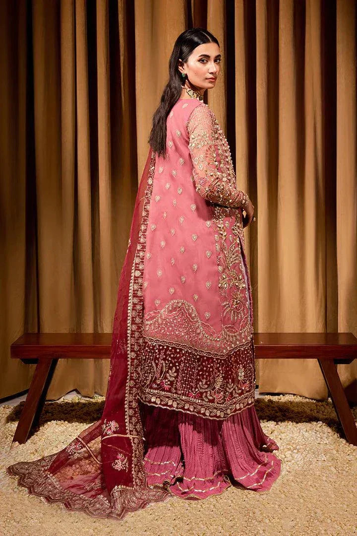 Maria Osama Khan | Dastaan Festive Formals 23 | Zari - by - Libasekhas UK - Registered Vendor of : Maria Osama Khan - 100% Original Designer Dresss
