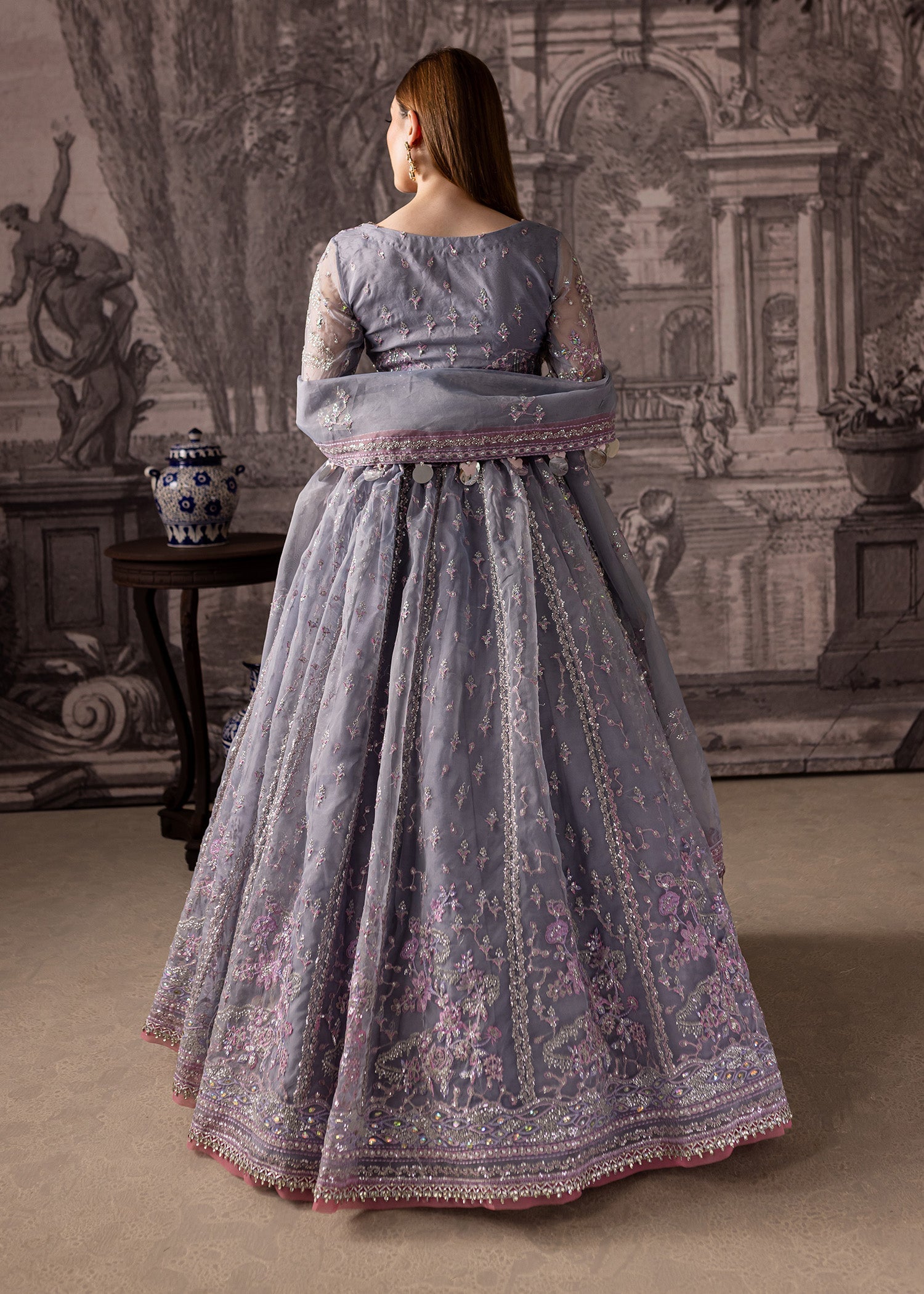 Maria Osama Khan | Mystara Wedding Festive | Lyra - by - Libasekhas UK - Registered Vendor of : Maria Osama Khan - 100% Original Designer Dresss