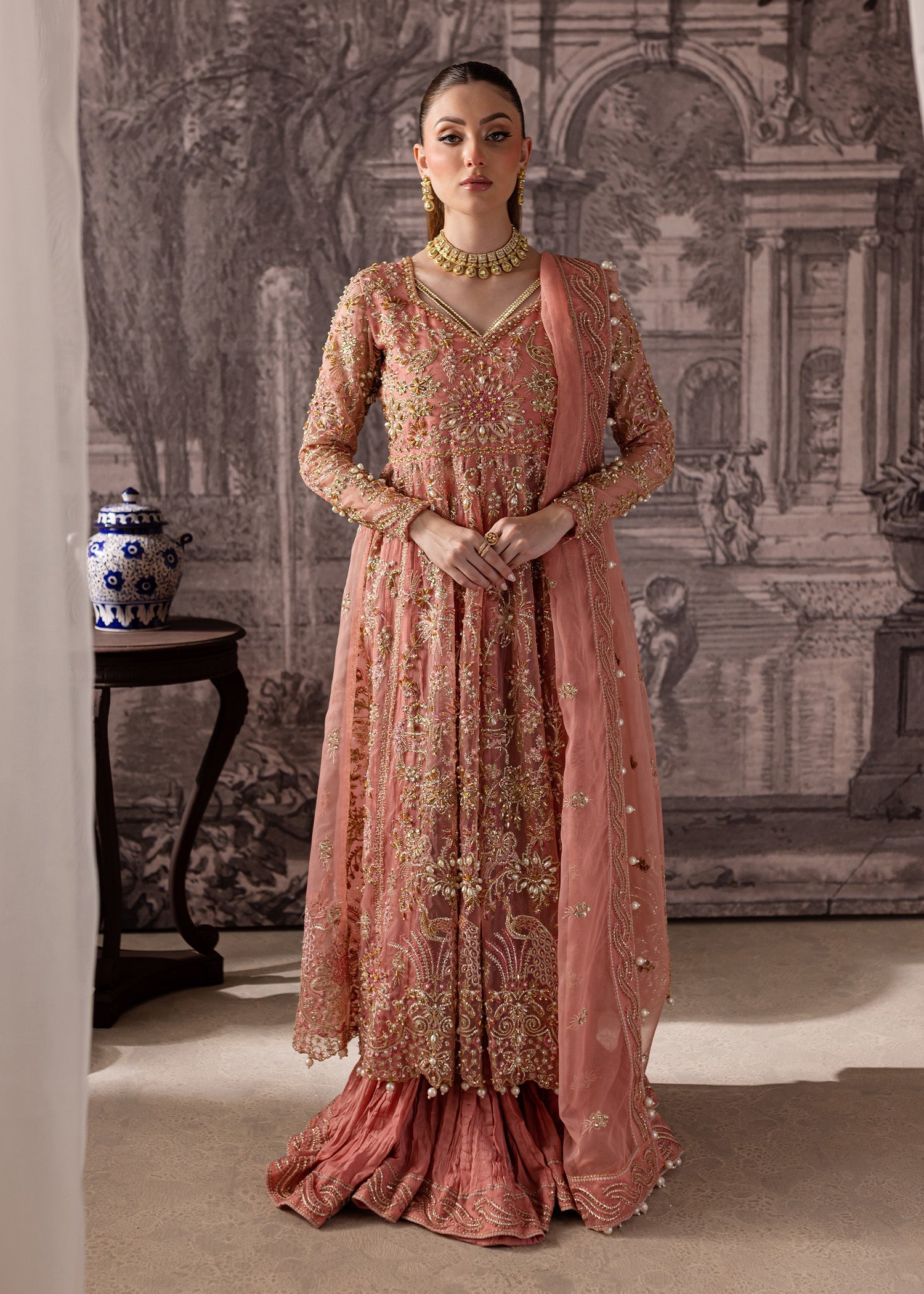 Maria Osama Khan | Mystara Wedding Festive |  Alera - by - Libasekhas UK - Registered Vendor of : Maria Osama Khan - 100% Original Designer Dresss