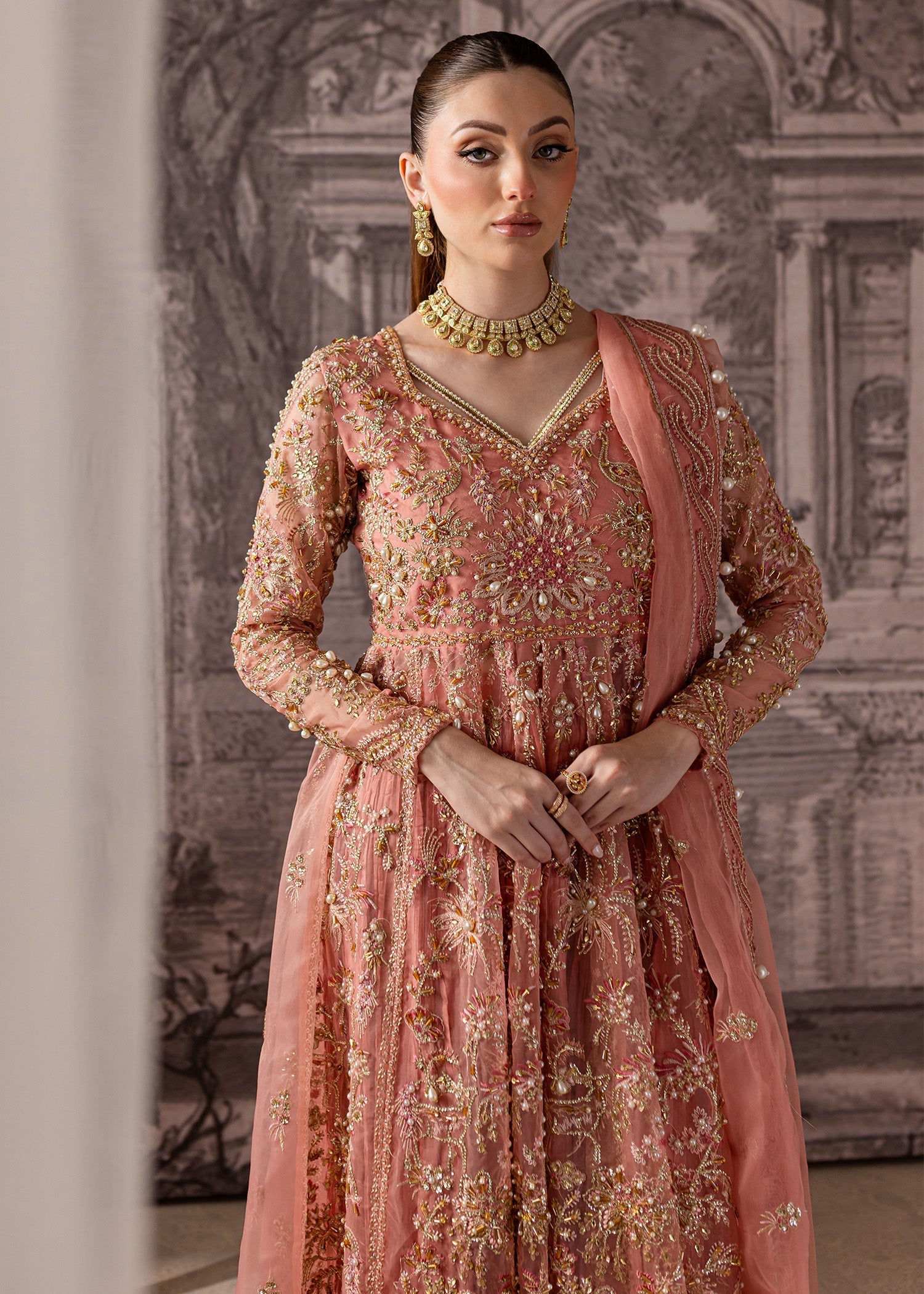 Maria Osama Khan | Mystara Wedding Festive |  Alera - by - Libasekhas UK - Registered Vendor of : Maria Osama Khan - 100% Original Designer Dresss