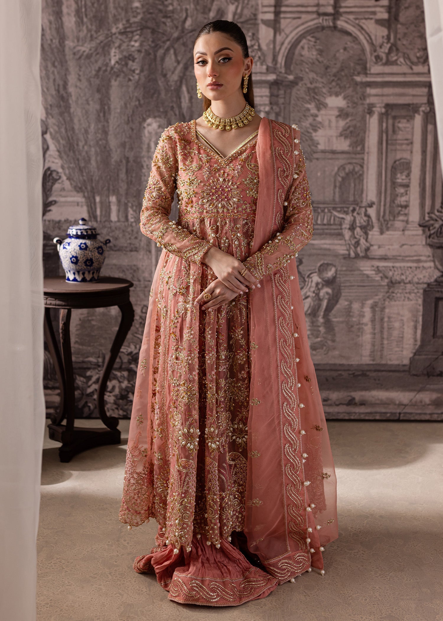 Maria Osama Khan | Mystara Wedding Festive |  Alera - by - Libasekhas UK - Registered Vendor of : Maria Osama Khan - 100% Original Designer Dresss