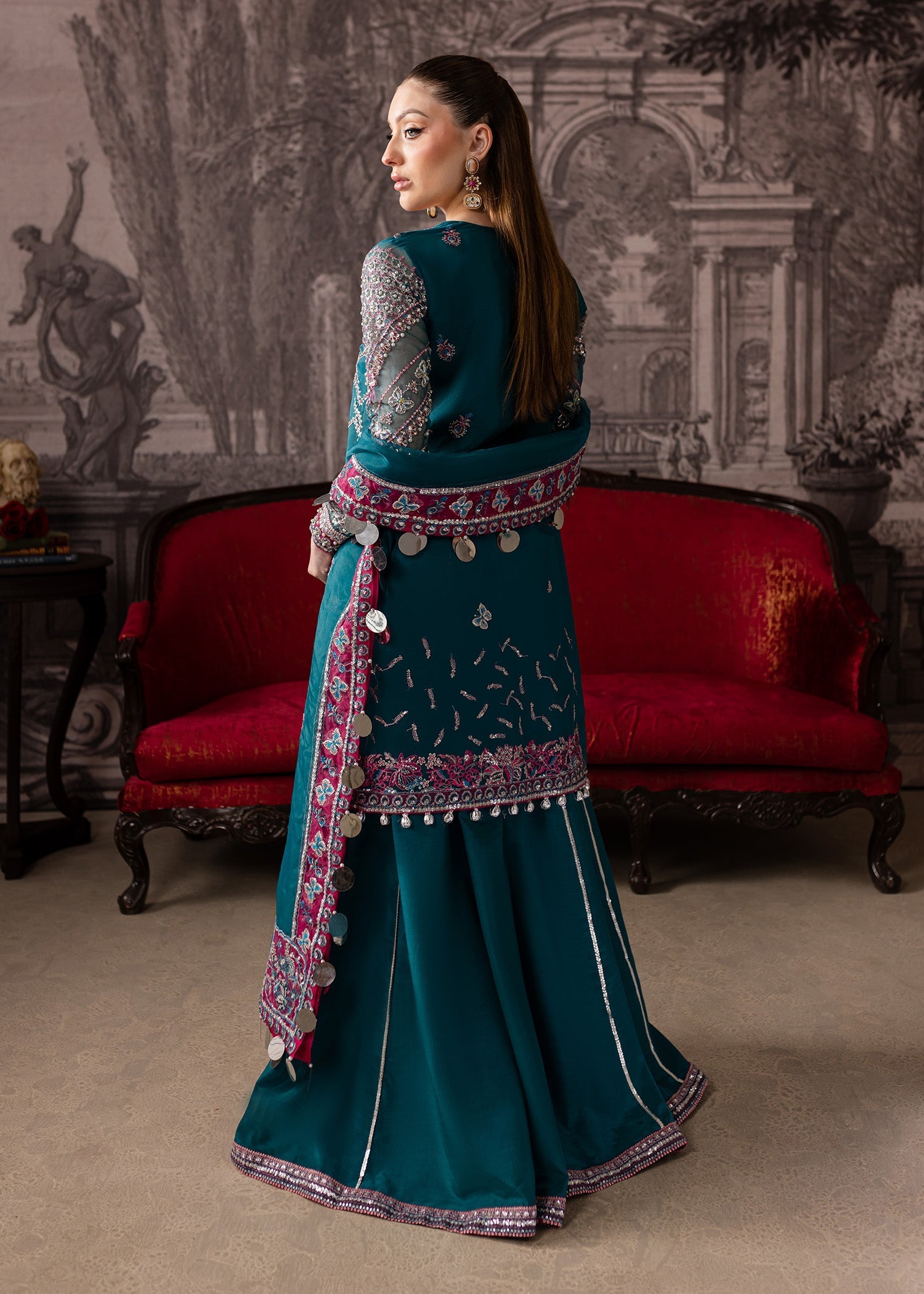 Maria Osama Khan | Mystara Wedding Festive | Riva - by - Libasekhas UK - Registered Vendor of : Maria Osama Khan - 100% Original Designer Dresss