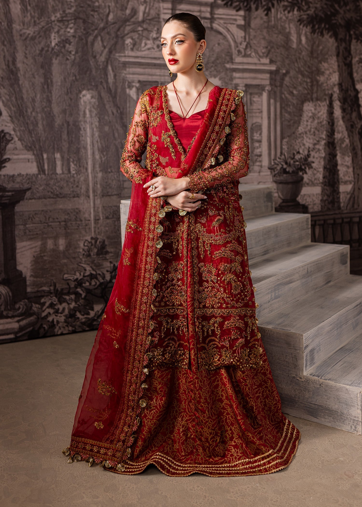 Maria Osama Khan | Mystara Wedding Festive | Vanta - by - Libasekhas UK - Registered Vendor of : Maria Osama Khan - 100% Original Designer Dresss