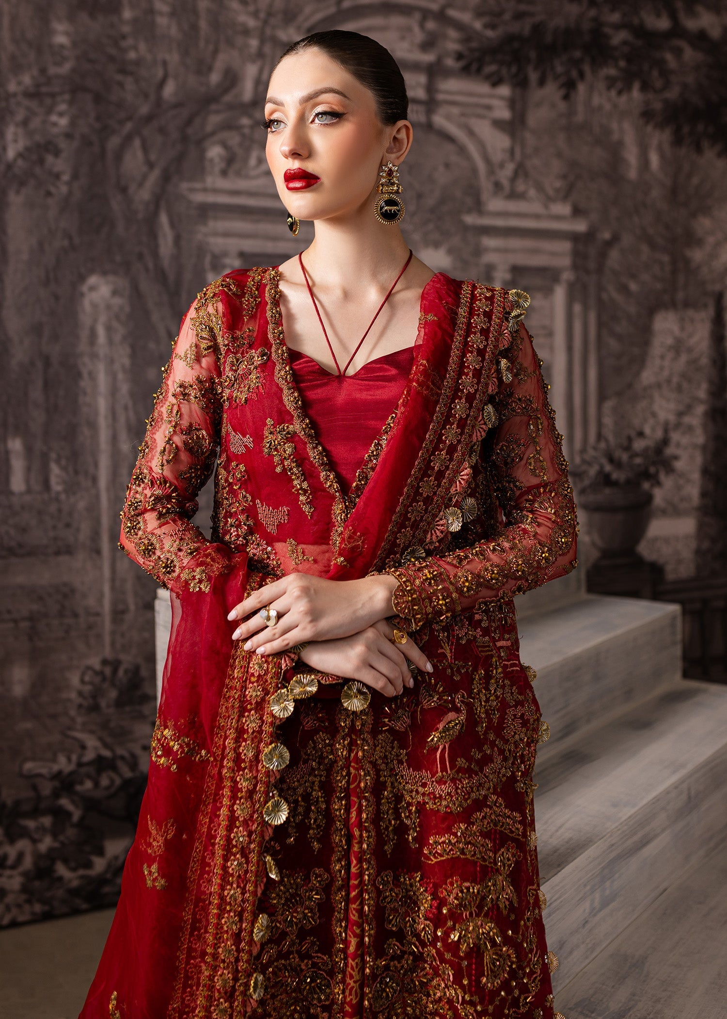 Maria Osama Khan | Mystara Wedding Festive | Vanta - by - Libasekhas UK - Registered Vendor of : Maria Osama Khan - 100% Original Designer Dresss