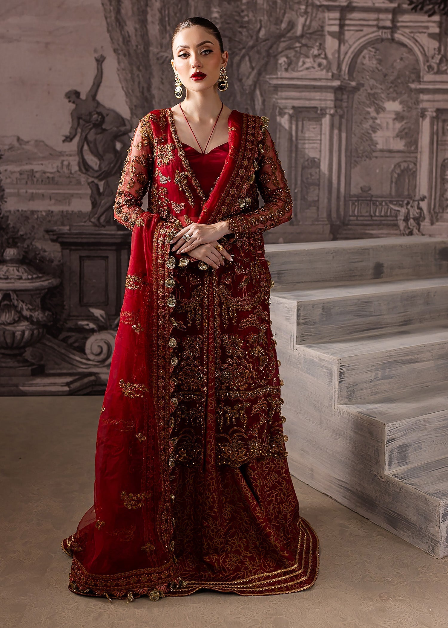 Maria Osama Khan | Mystara Wedding Festive | Vanta - by - Libasekhas UK - Registered Vendor of : Maria Osama Khan - 100% Original Designer Dresss