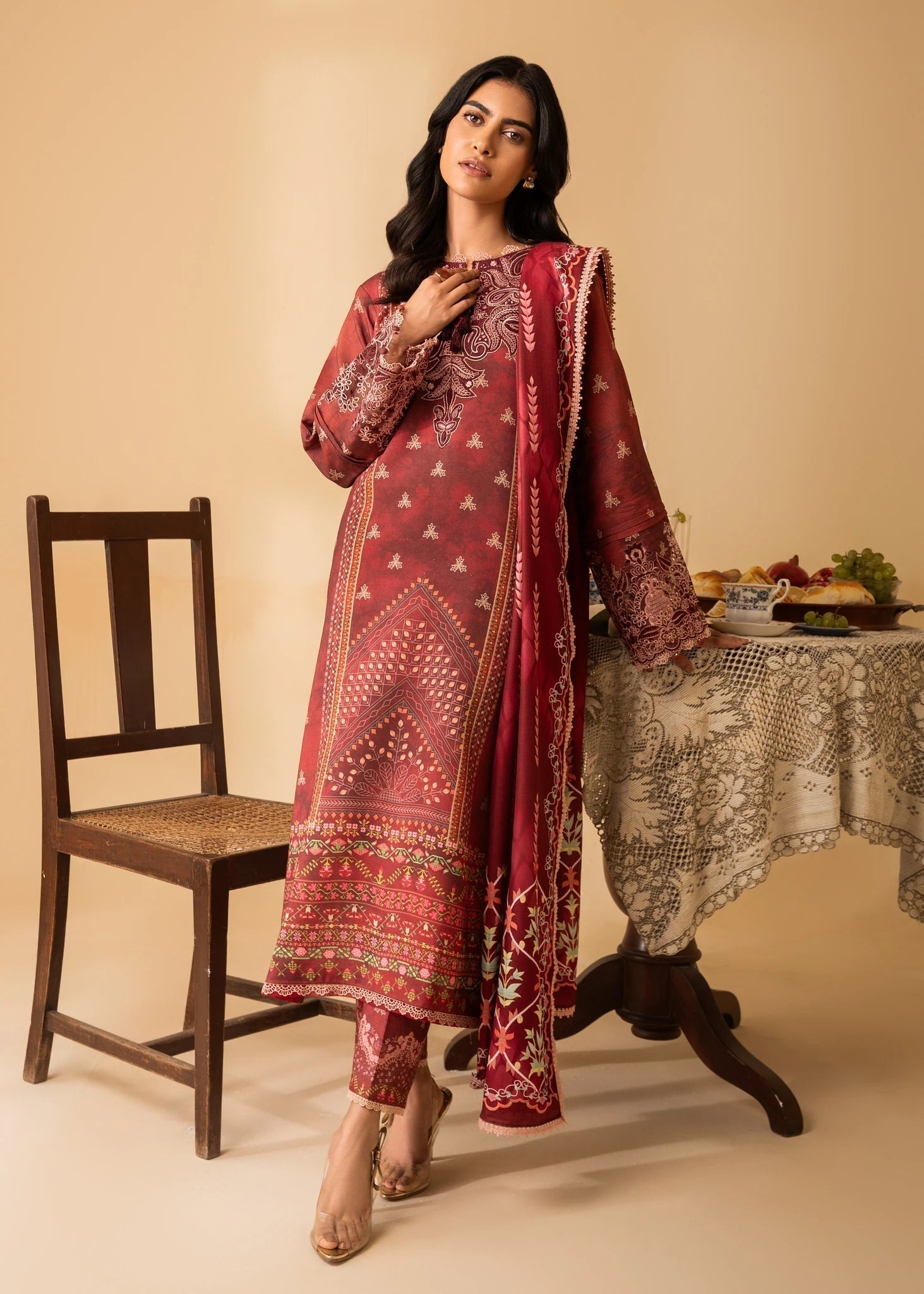 Nureh | Shades of Winter | TAHLIA (AZ-09) - by - Libasekhas UK - Registered Vendor of : Nureh - 100% Original Designer Dresss