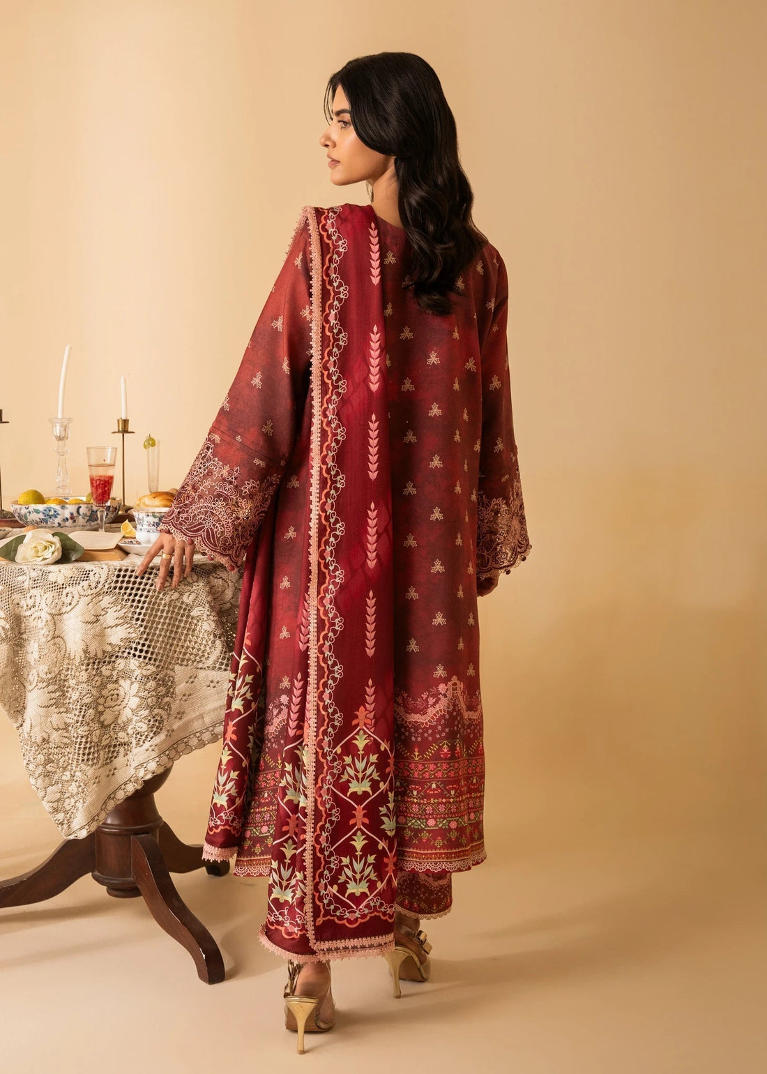 Nureh | Shades of Winter | TAHLIA (AZ-09) - by - Libasekhas UK - Registered Vendor of : Nureh - 100% Original Designer Dresss