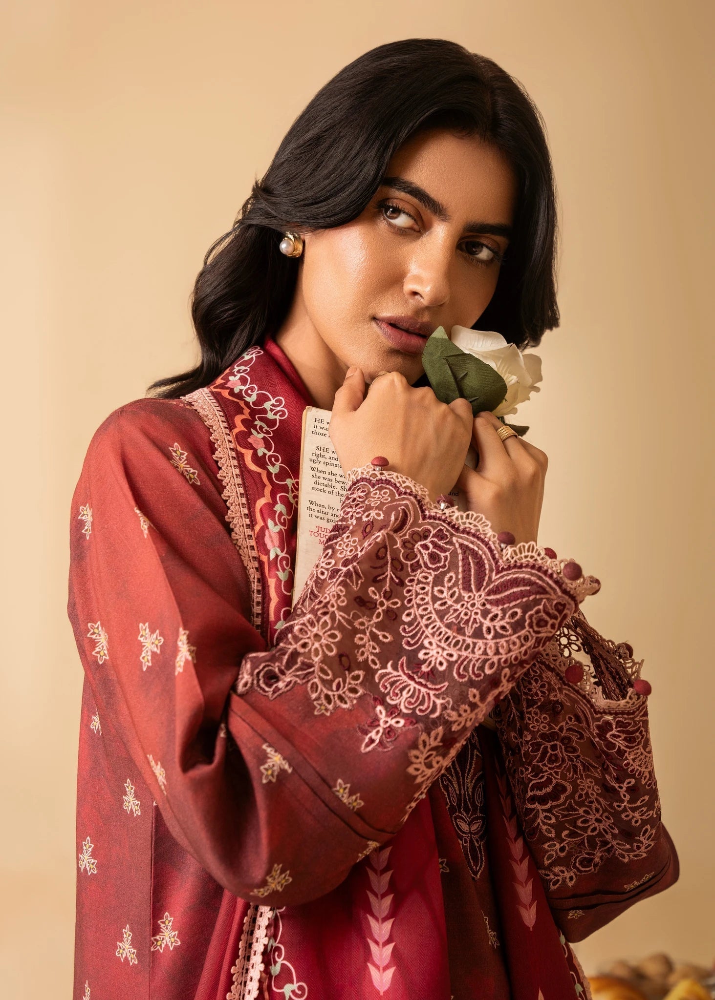 Nureh | Shades of Winter | TAHLIA (AZ-09) - by - Libasekhas UK - Registered Vendor of : Nureh - 100% Original Designer Dresss
