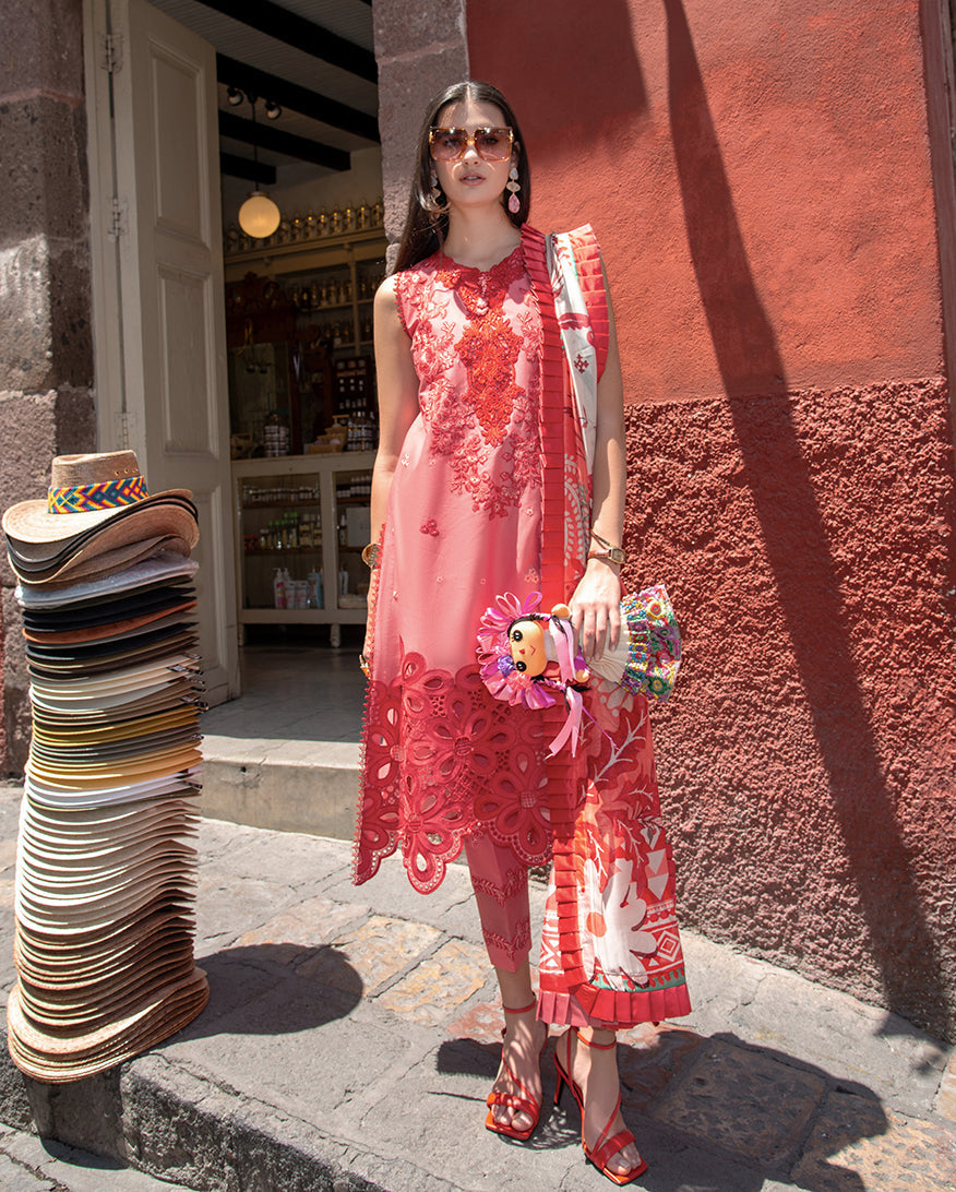 Mushq | Odyssey Lawn 26 | Marta - by Libasekhas UK - Registered Vendor of : Mushq - 100% Original Designer Dress