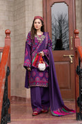 Maryam Hussain | Silk Edit |  Plum - by - Libasekhas UK - Registered Vendor of : Maryam Hussain - 100% Original Designer Dresss