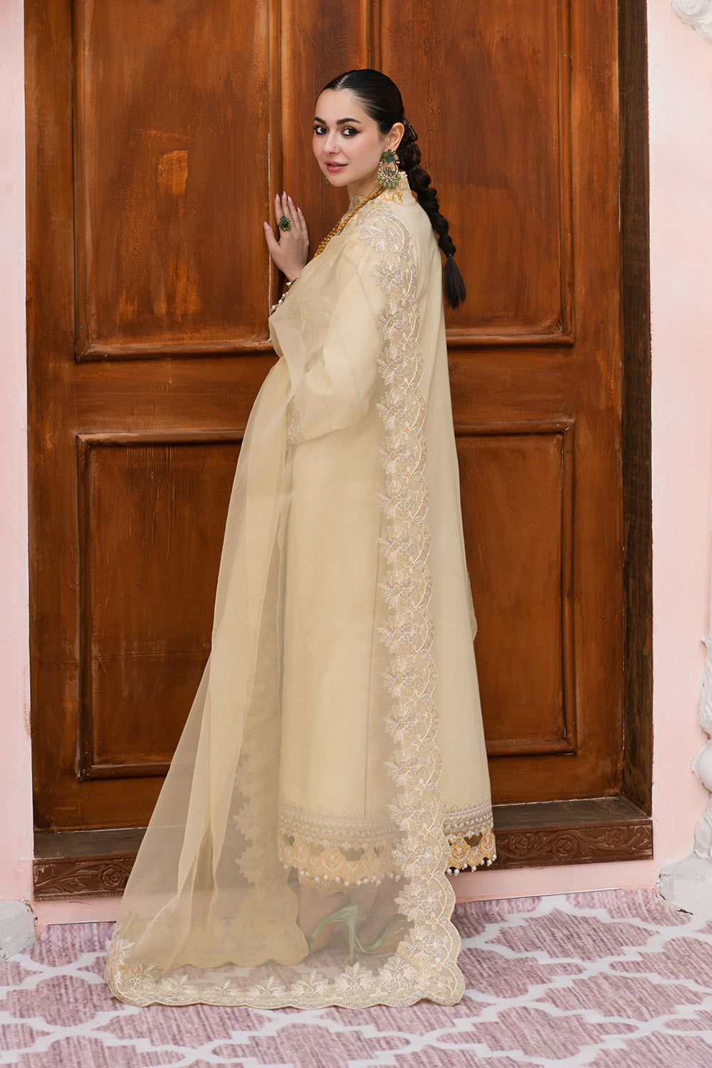 Maryum N Maria | Eid Luxury Lawn 25 | AFSANEH - MS50148 - by - Libasekhas UK - Registered Vendor of : Maryum N Maria - 100% Original Designer Dresss