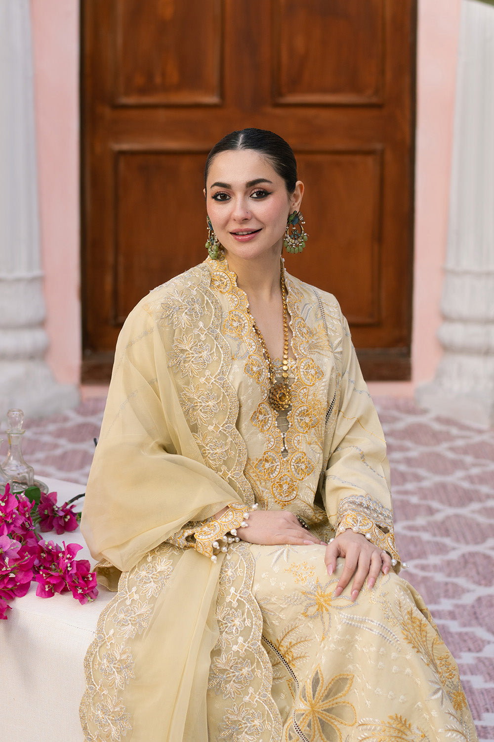 Maryum N Maria | Eid Luxury Lawn 25 | AFSANEH - MS50148 - by - Libasekhas UK - Registered Vendor of : Maryum N Maria - 100% Original Designer Dresss