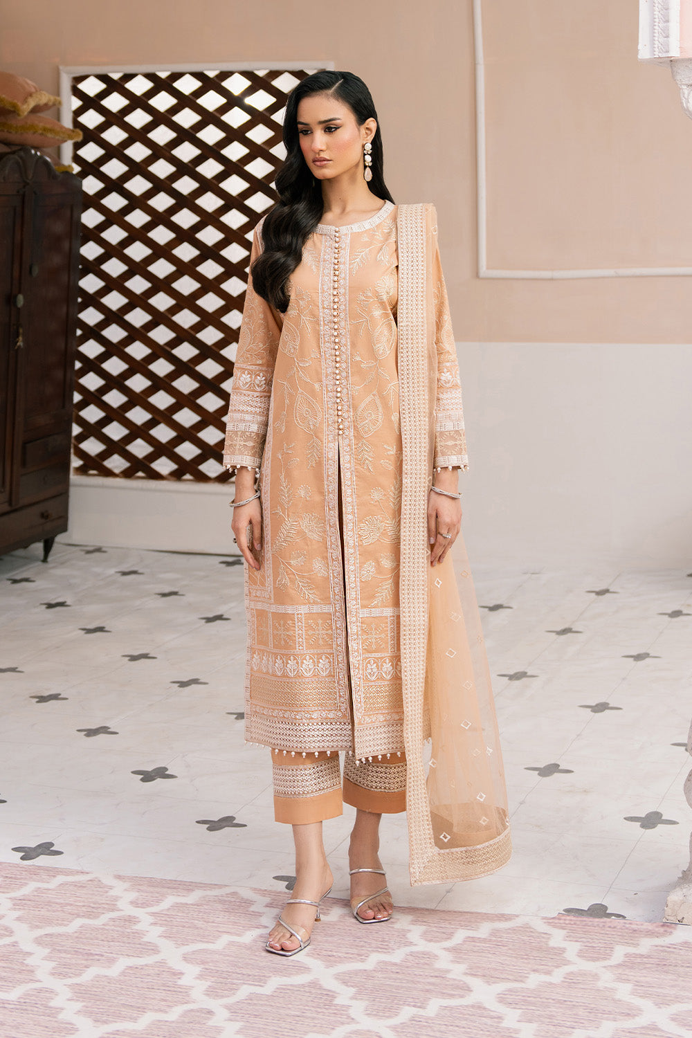 Maryum N Maria | Eid Luxury Lawn 25 | AFSHAN - MS50165 - by - Libasekhas UK - Registered Vendor of : Maryum N Maria - 100% Original Designer Dresss