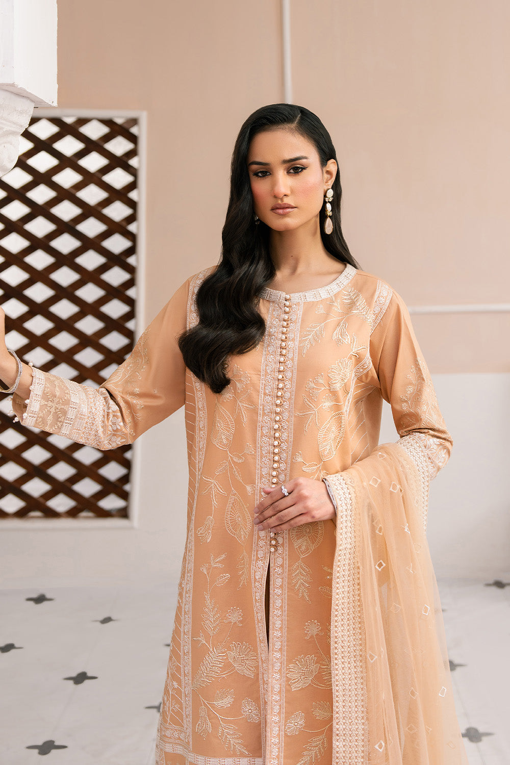 Maryum N Maria | Eid Luxury Lawn 25 | AFSHAN - MS50165 - by - Libasekhas UK - Registered Vendor of : Maryum N Maria - 100% Original Designer Dresss