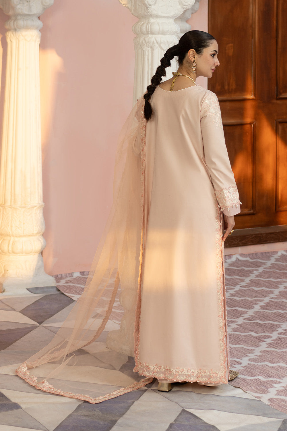 Maryum N Maria | Eid Luxury Lawn 25 | AGHIGH - MS50154 - by - Libasekhas UK - Registered Vendor of : Maryum N Maria - 100% Original Designer Dresss