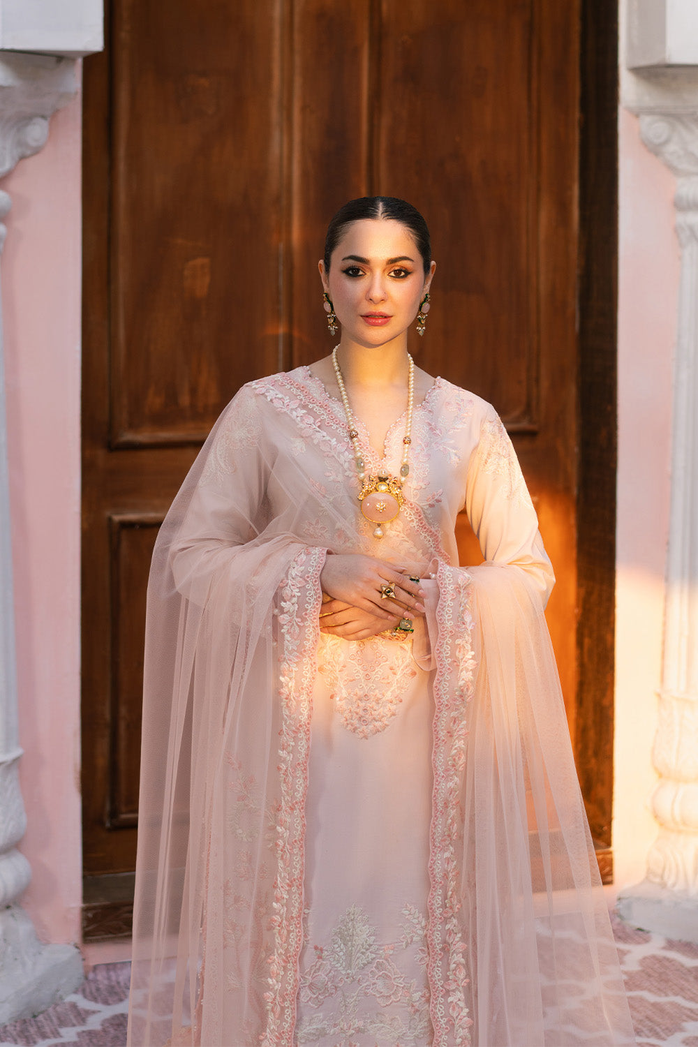 Maryum N Maria | Eid Luxury Lawn 25 | AGHIGH - MS50154 - by - Libasekhas UK - Registered Vendor of : Maryum N Maria - 100% Original Designer Dresss