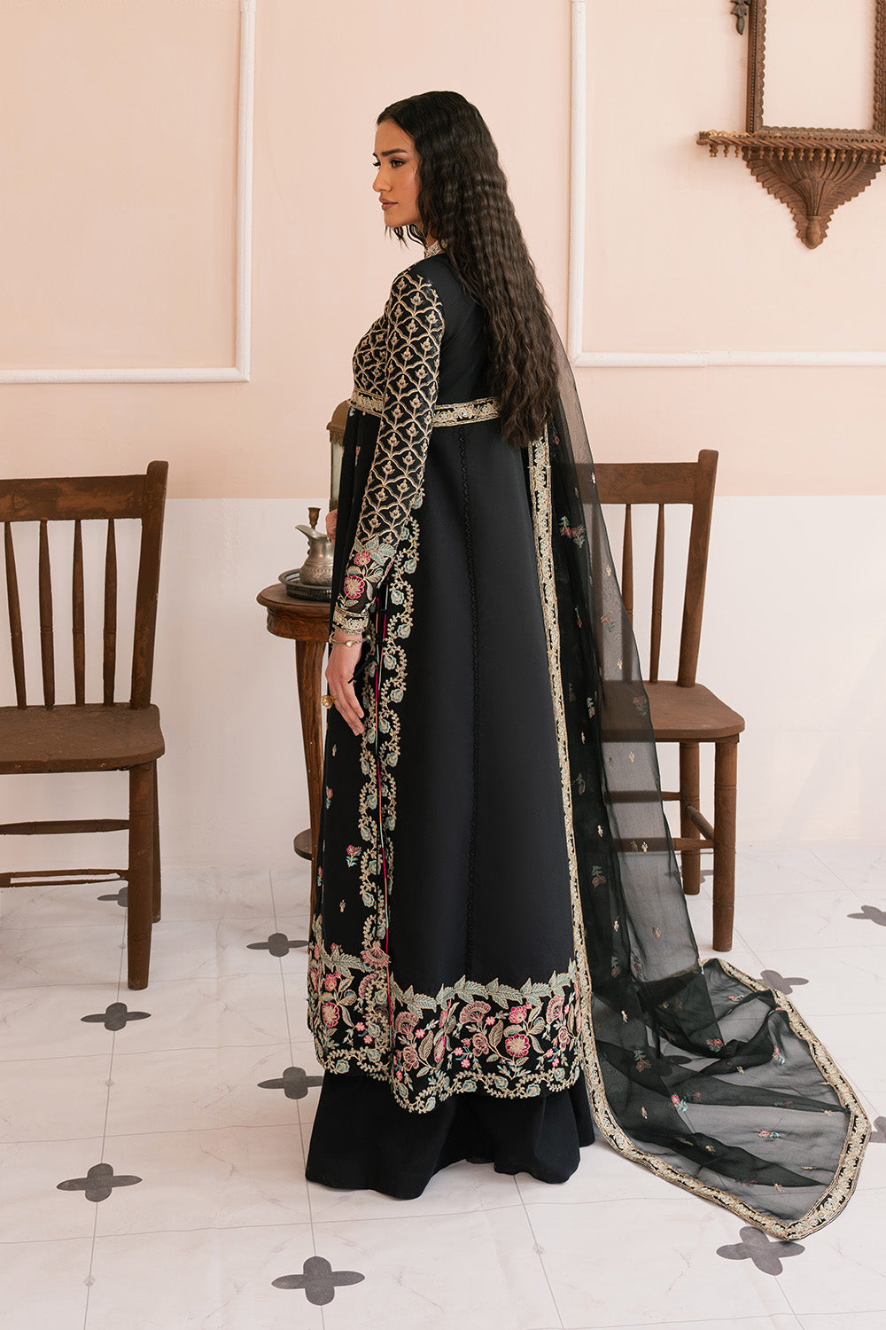 Maryum N Maria | Eid Luxury Lawn 25 | AHOU - MS50146 - by - Libasekhas UK - Registered Vendor of : Maryum N Maria - 100% Original Designer Dresss