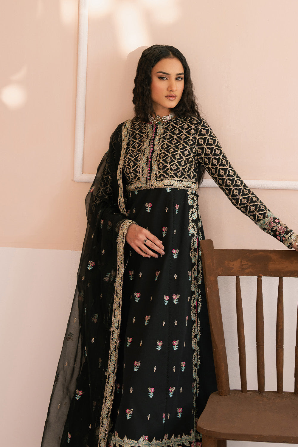 Maryum N Maria | Eid Luxury Lawn 25 | AHOU - MS50146 - by - Libasekhas UK - Registered Vendor of : Maryum N Maria - 100% Original Designer Dresss