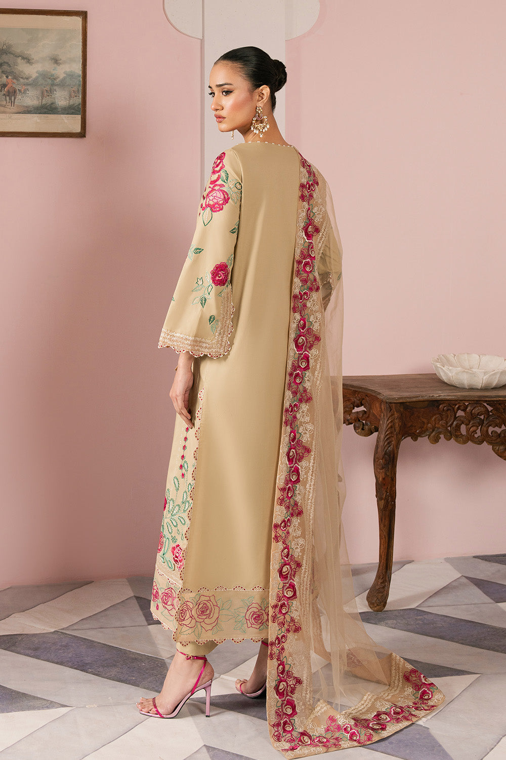 Maryum N Maria | Eid Luxury Lawn 25 | ANOOSHEH - MS50164 - by - Libasekhas UK - Registered Vendor of : Maryum N Maria - 100% Original Designer Dresss