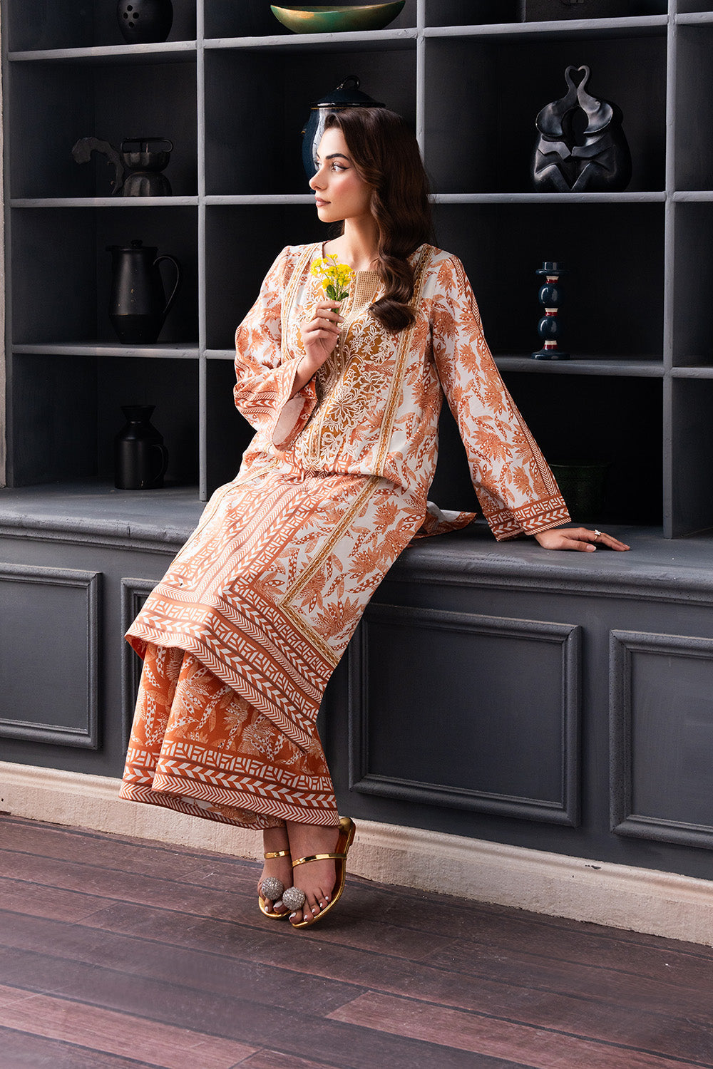 Maryum N Maria | Mah Casual Pret | ALANA - MS50431 - by - Libasekhas UK - Registered Vendor of : Maryum N Maria - 100% Original Designer Dresss