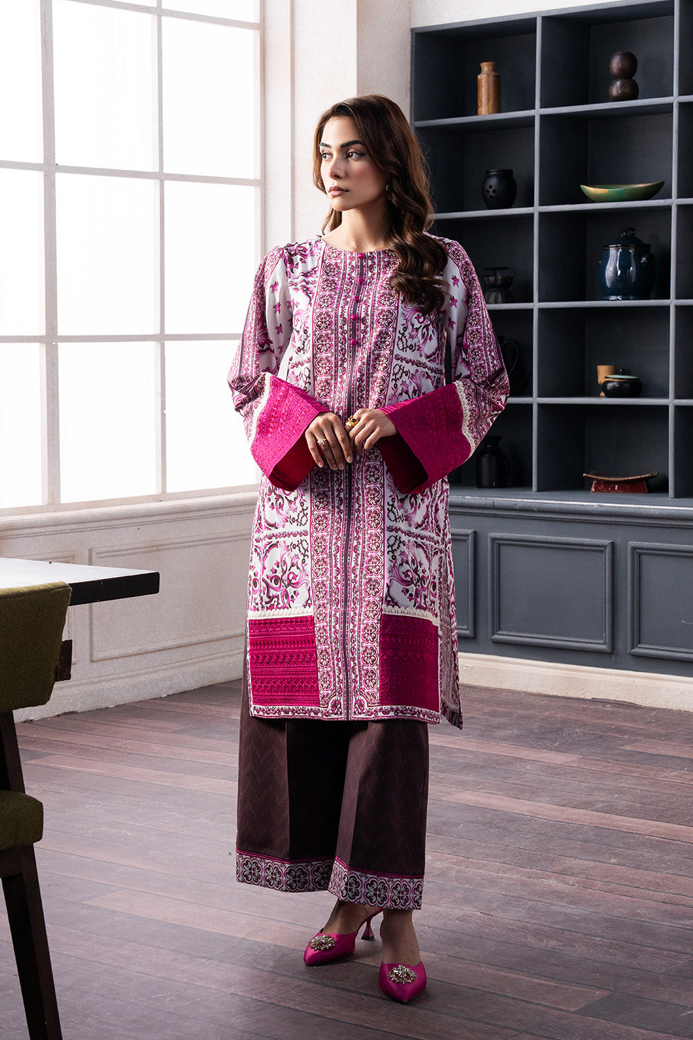 Maryum N Maria | Mah Casual Pret | DIORA - MS50429 - by - Libasekhas UK - Registered Vendor of : Maryum N Maria - 100% Original Designer Dresss