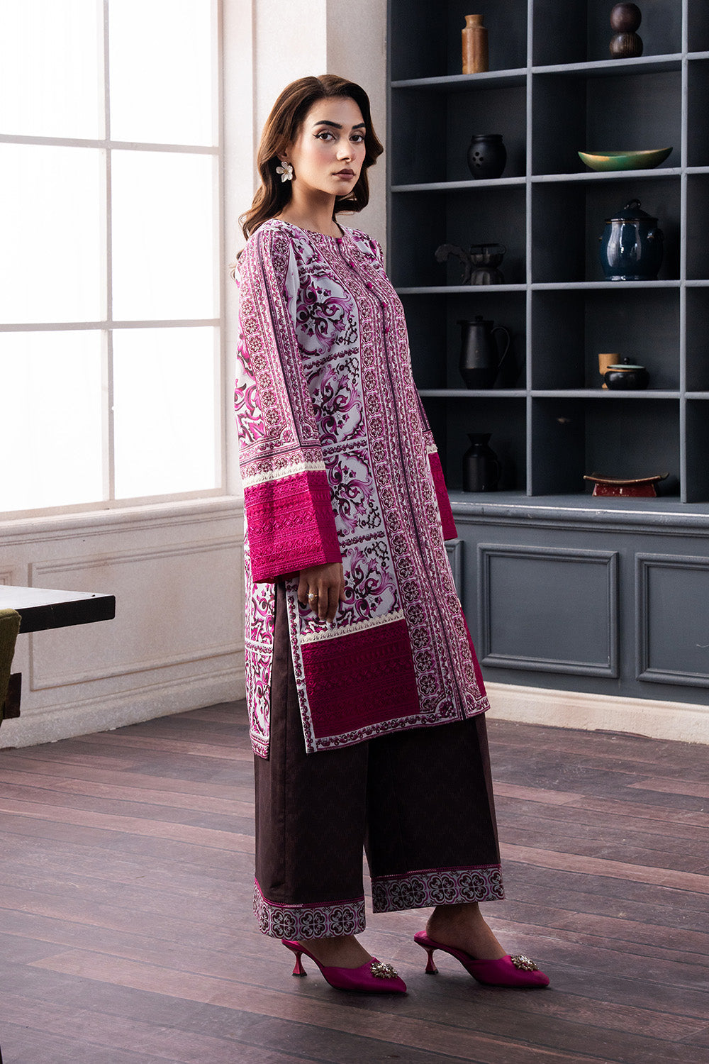 Maryum N Maria | Mah Casual Pret | DIORA - MS50429 - by - Libasekhas UK - Registered Vendor of : Maryum N Maria - 100% Original Designer Dresss