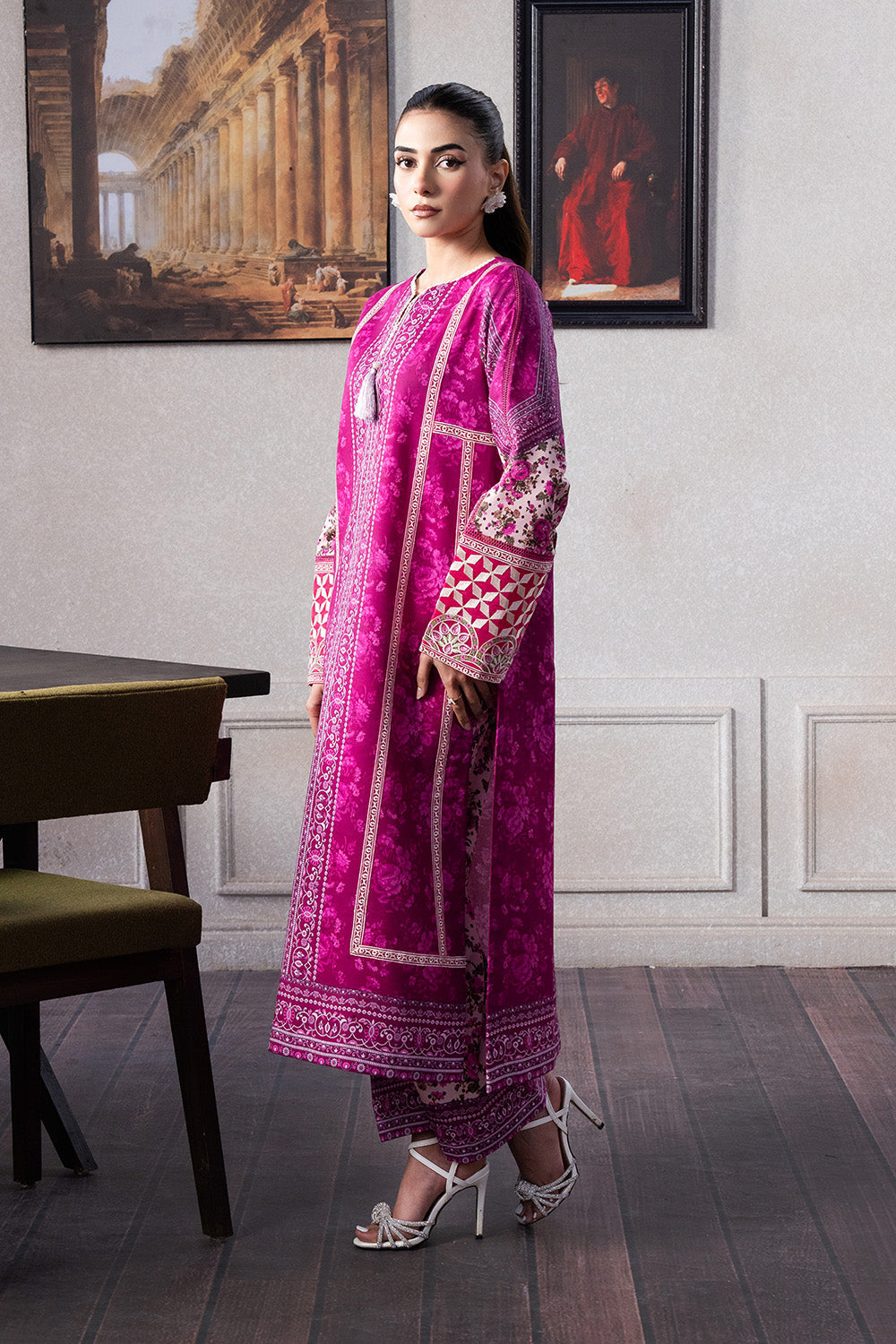 Maryum N Maria | Mah Casual Pret | ELORA - MS50433 - by - Libasekhas UK - Registered Vendor of : Maryum N Maria - 100% Original Designer Dresss