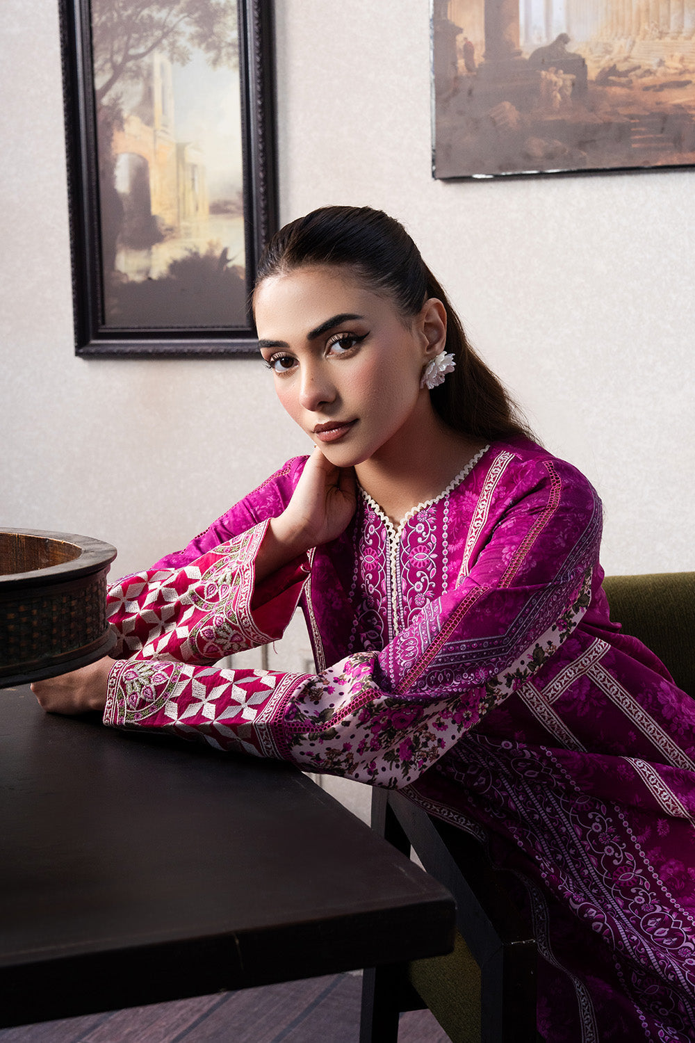 Maryum N Maria | Mah Casual Pret | ELORA - MS50433 - by - Libasekhas UK - Registered Vendor of : Maryum N Maria - 100% Original Designer Dresss