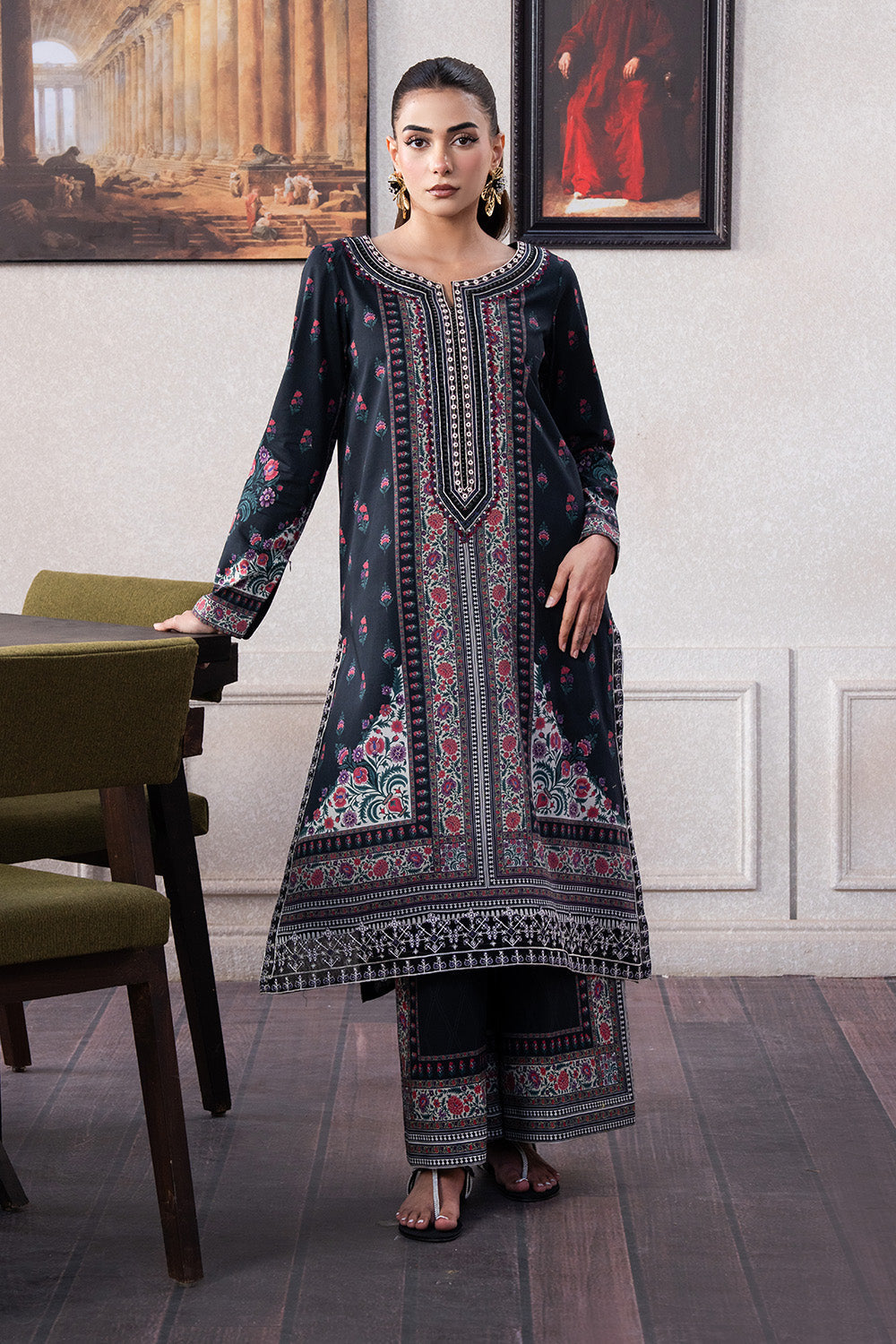 Maryum N Maria | Mah Casual Pret | FENTY - MS50428 - by - Libasekhas UK - Registered Vendor of : Maryum N Maria - 100% Original Designer Dresss