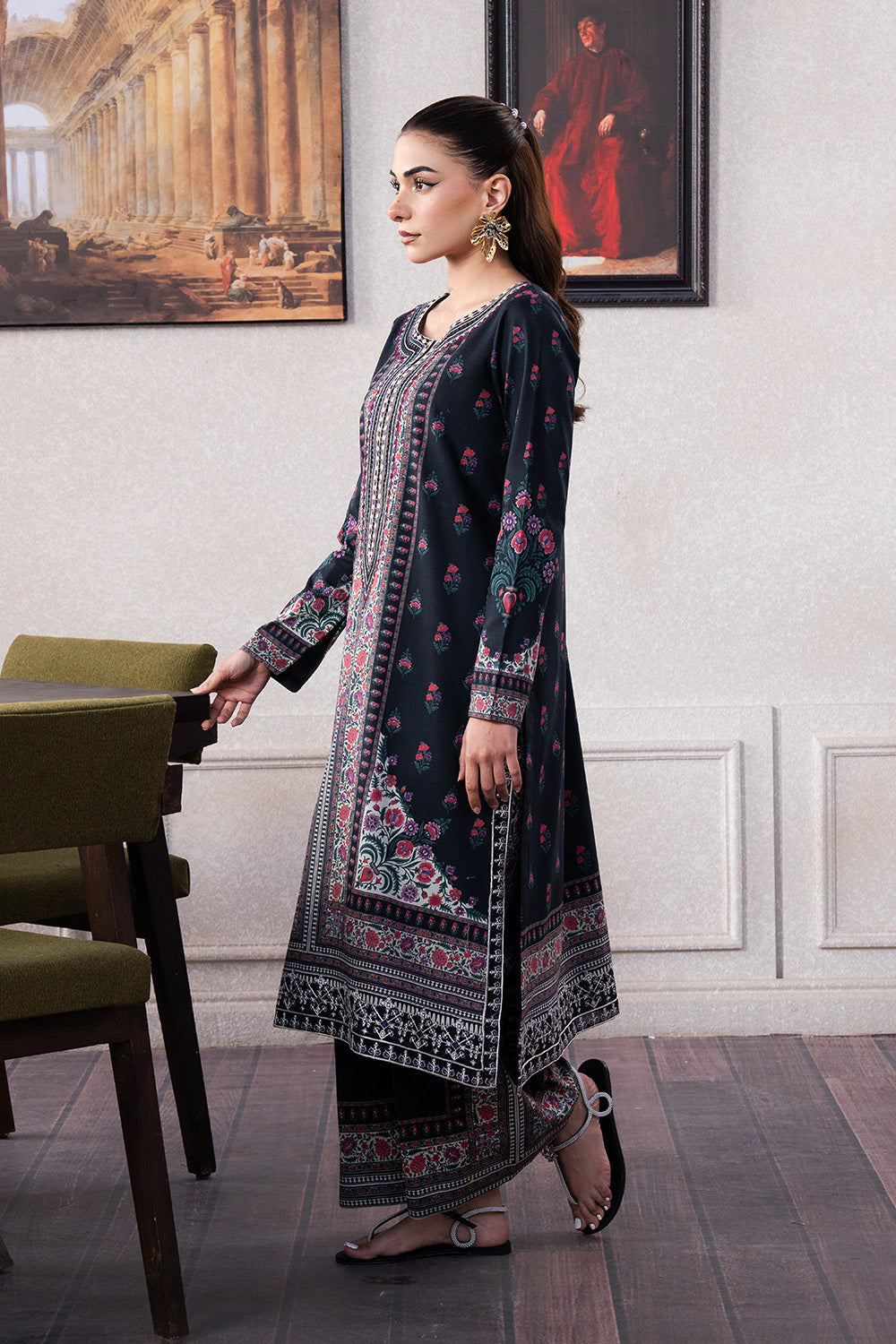 Maryum N Maria | Mah Casual Pret | FENTY - MS50428 - by - Libasekhas UK - Registered Vendor of : Maryum N Maria - 100% Original Designer Dresss