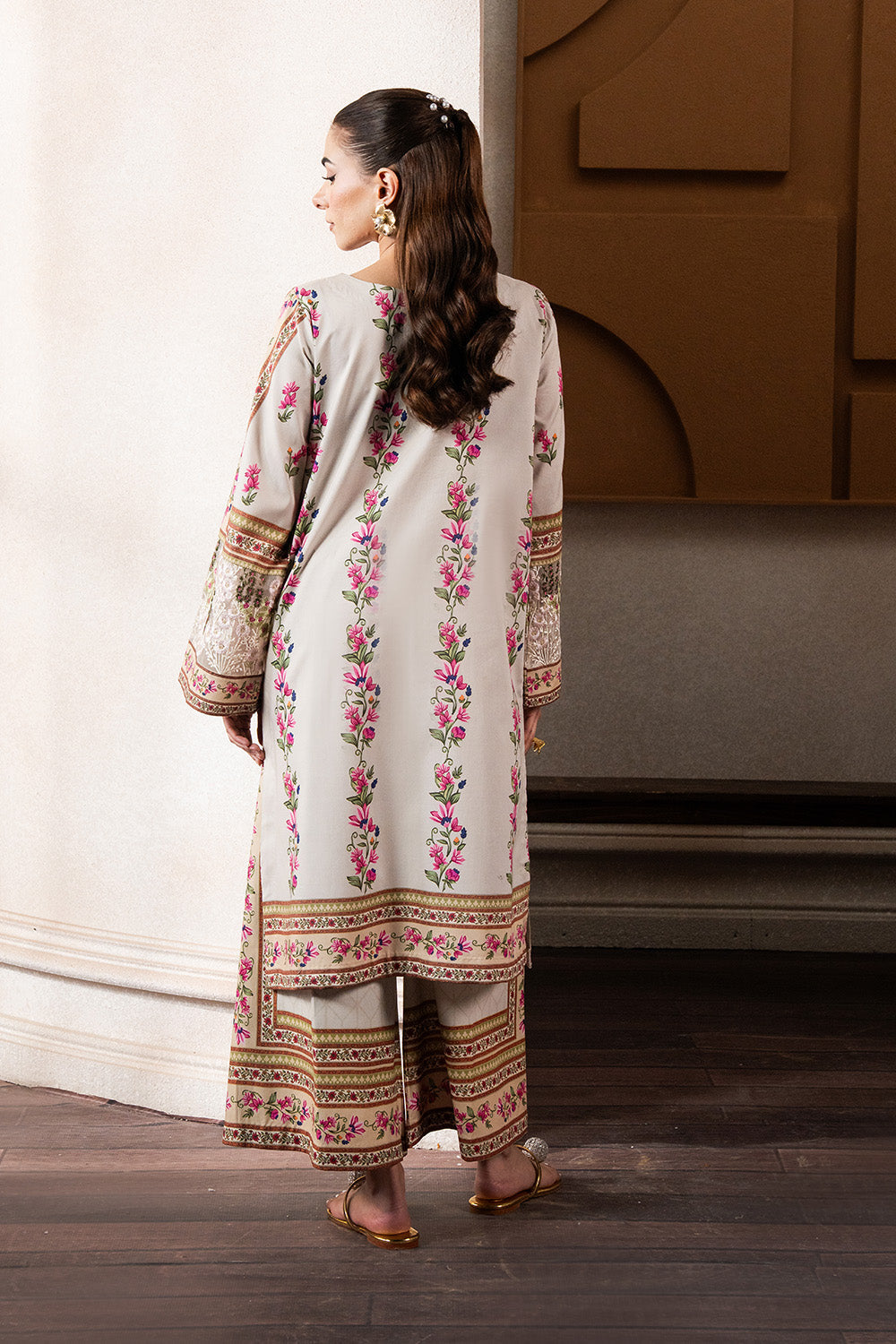 Maryum N Maria | Mah Casual Pret | LARA - MS50430 - by - Libasekhas UK - Registered Vendor of : Maryum N Maria - 100% Original Designer Dresss