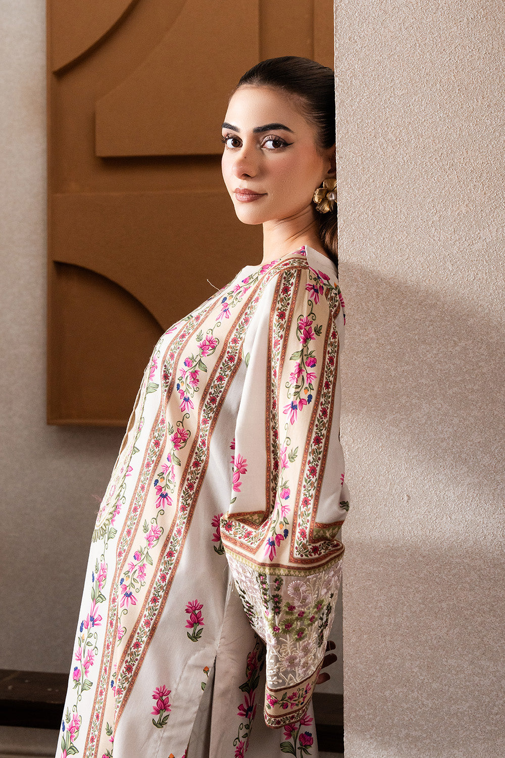 Maryum N Maria | Mah Casual Pret | LARA - MS50430 - by - Libasekhas UK - Registered Vendor of : Maryum N Maria - 100% Original Designer Dresss