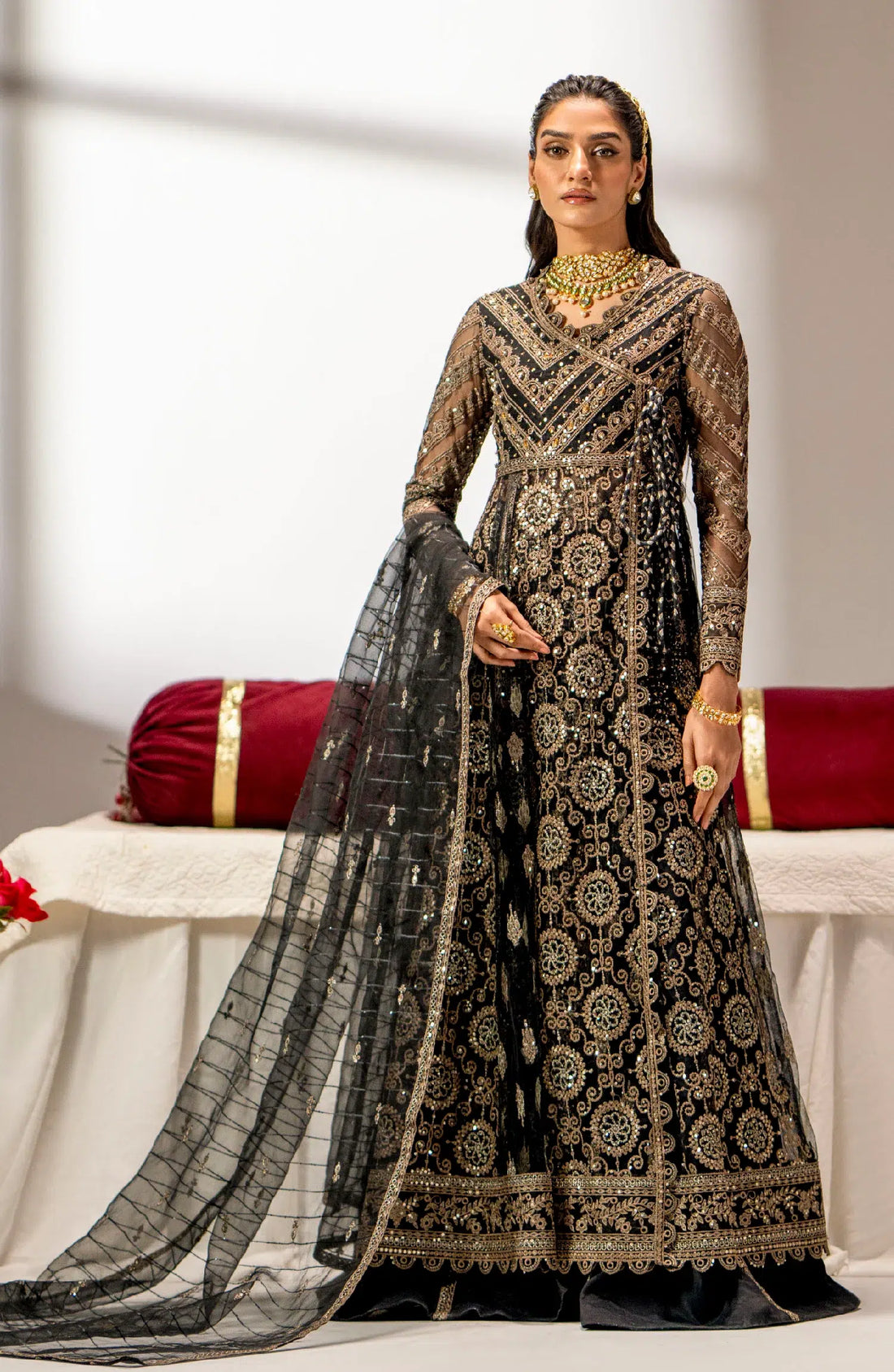Maryum N Maria | Alaia Wedding Formals | Elise-MW23-527 - by - Libasekhas UK - Registered Vendor of : Maryum N Maria - 100% Original Designer Dresss
