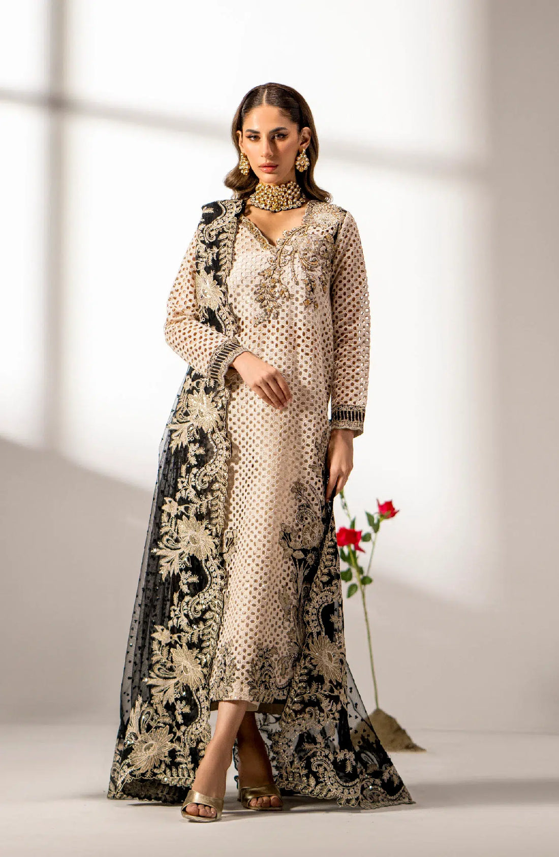 Maryum N Maria | Alaia Wedding Formals | Reine-MW23-521 - by - Libasekhas UK - Registered Vendor of : Maryum N Maria - 100% Original Designer Dresss