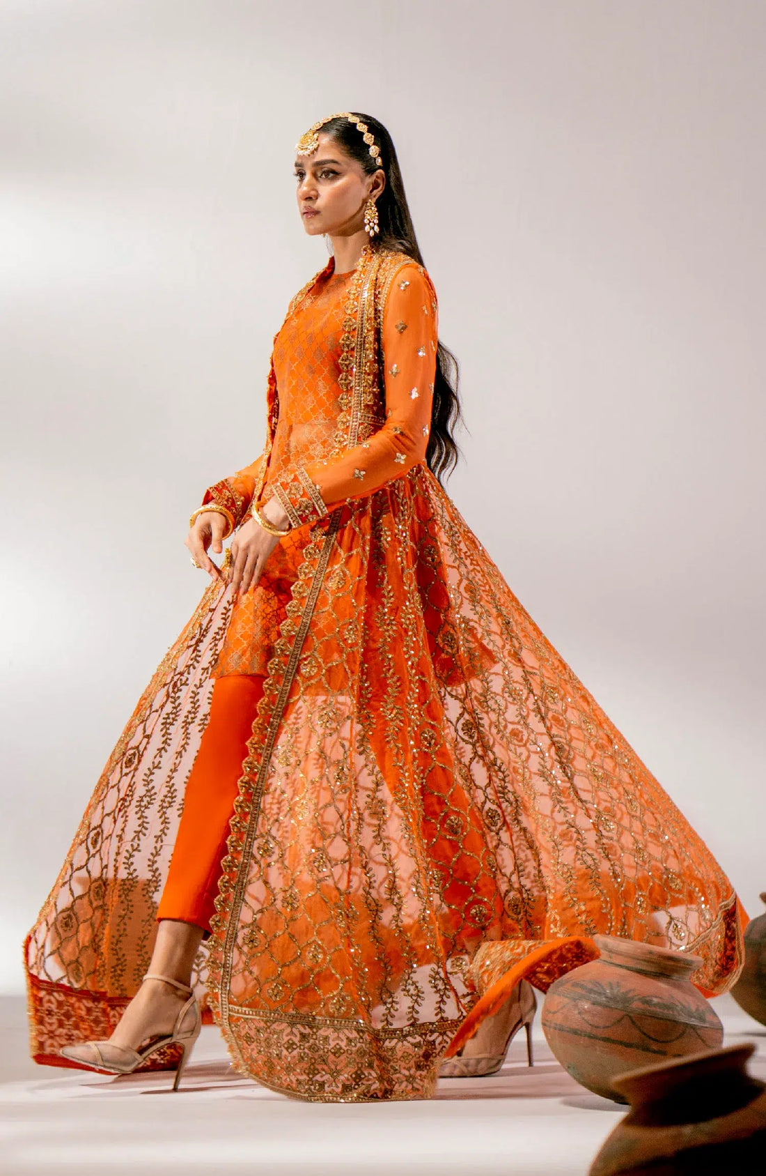 Maryum N Maria | Alaia Wedding Formals | Daphne-MW23-525 - by - Libasekhas UK - Registered Vendor of : Maryum N Maria - 100% Original Designer Dresss