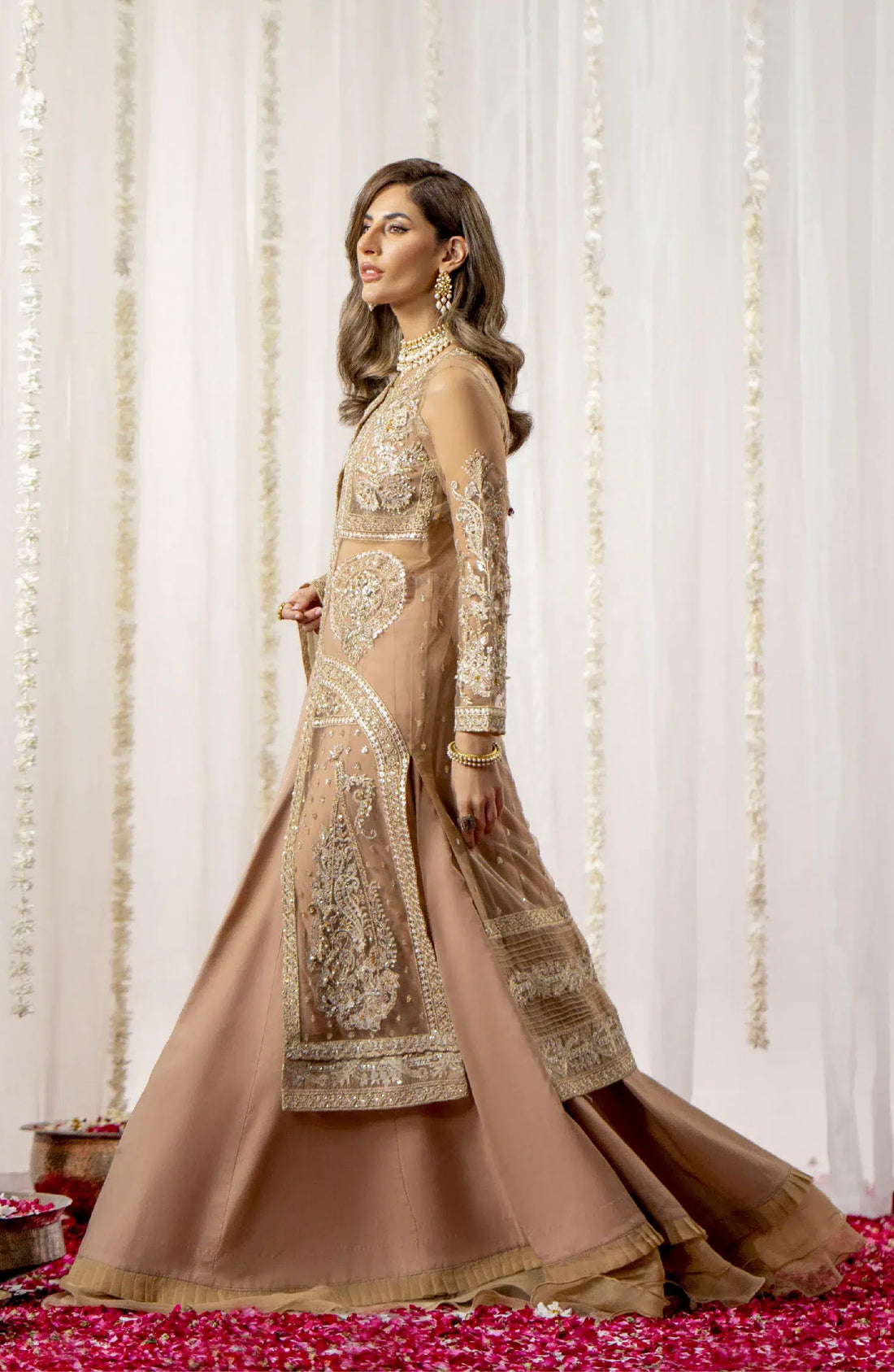 Maryum N Maria | Alaia Wedding Formals | Celine-MW23-529 - by - Libasekhas UK - Registered Vendor of : Maryum N Maria - 100% Original Designer Dresss