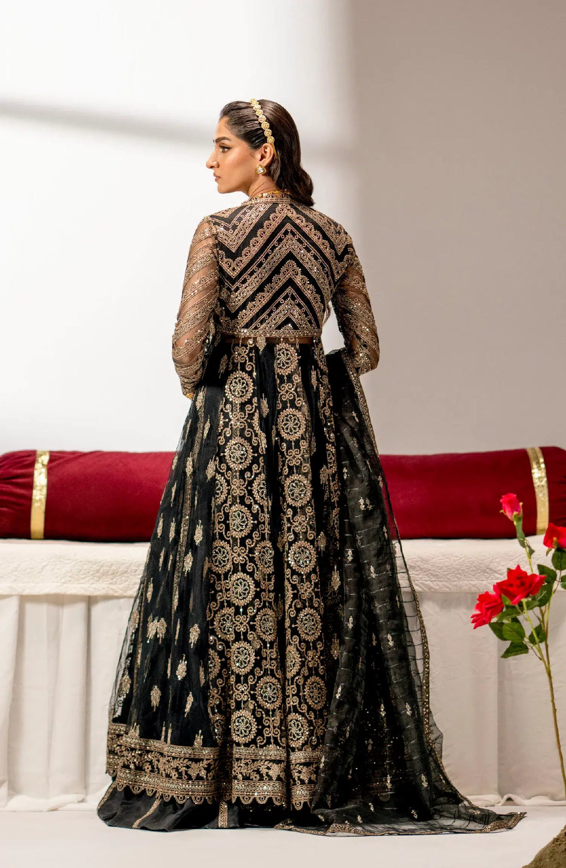 Maryum N Maria | Alaia Wedding Formals | Elise-MW23-527 - by - Libasekhas UK - Registered Vendor of : Maryum N Maria - 100% Original Designer Dresss