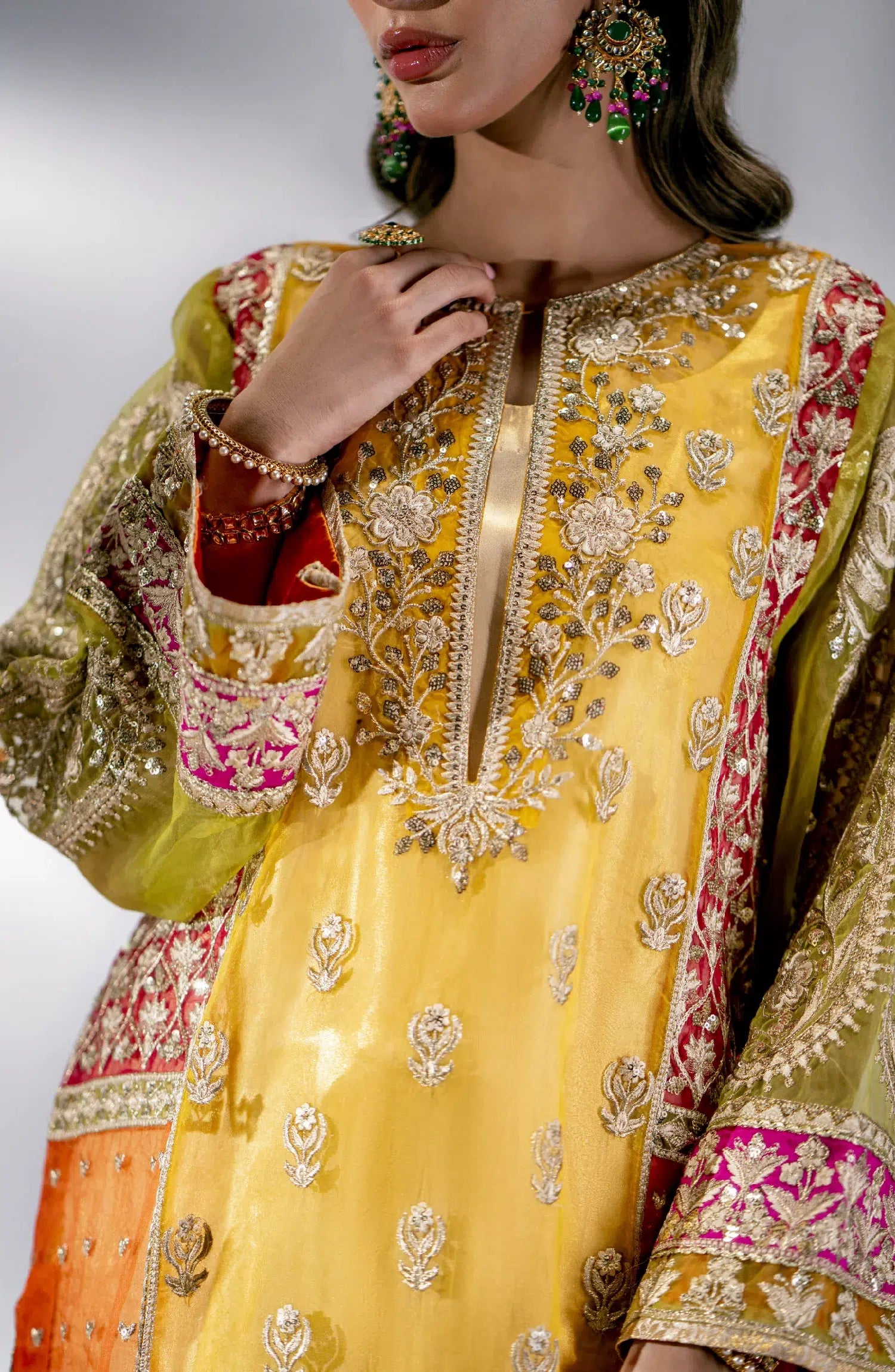 Maryum N Maria | Alaia Wedding Formals | Lena-MW23-528 - by - Libasekhas UK - Registered Vendor of : Maryum N Maria - 100% Original Designer Dresss